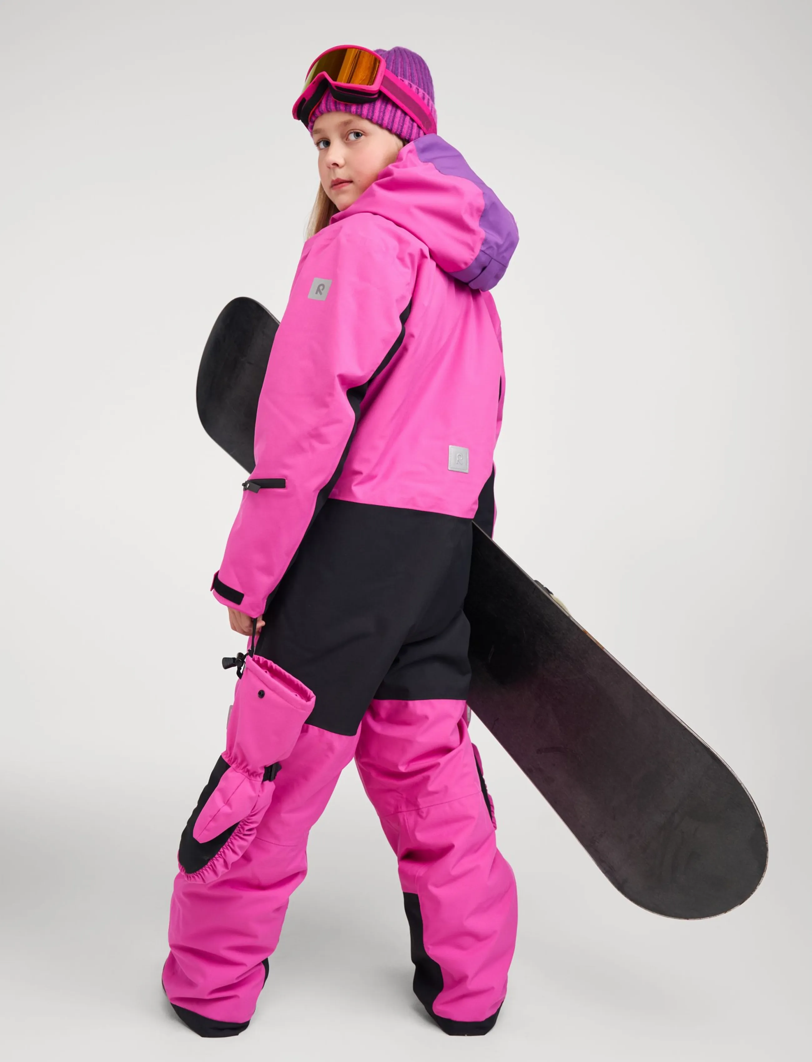Reima - ReimaTec winter overall, Skaulo - fucshia - 0
