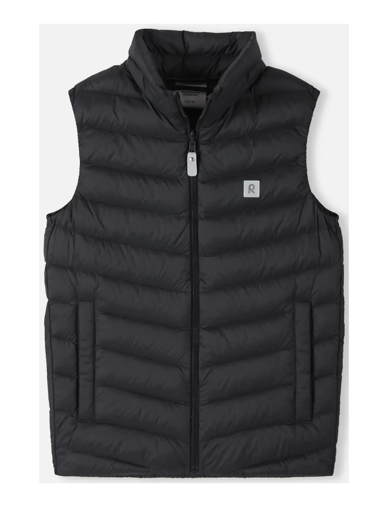 Reima Down Vest, Fiskari, 158, Black, Sport > Udendørs Veste, Børn