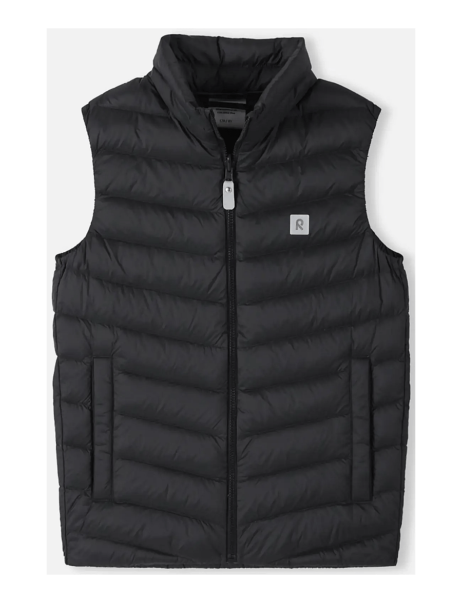 Reima - Down vest, Fiskari - overtøj - black - 0