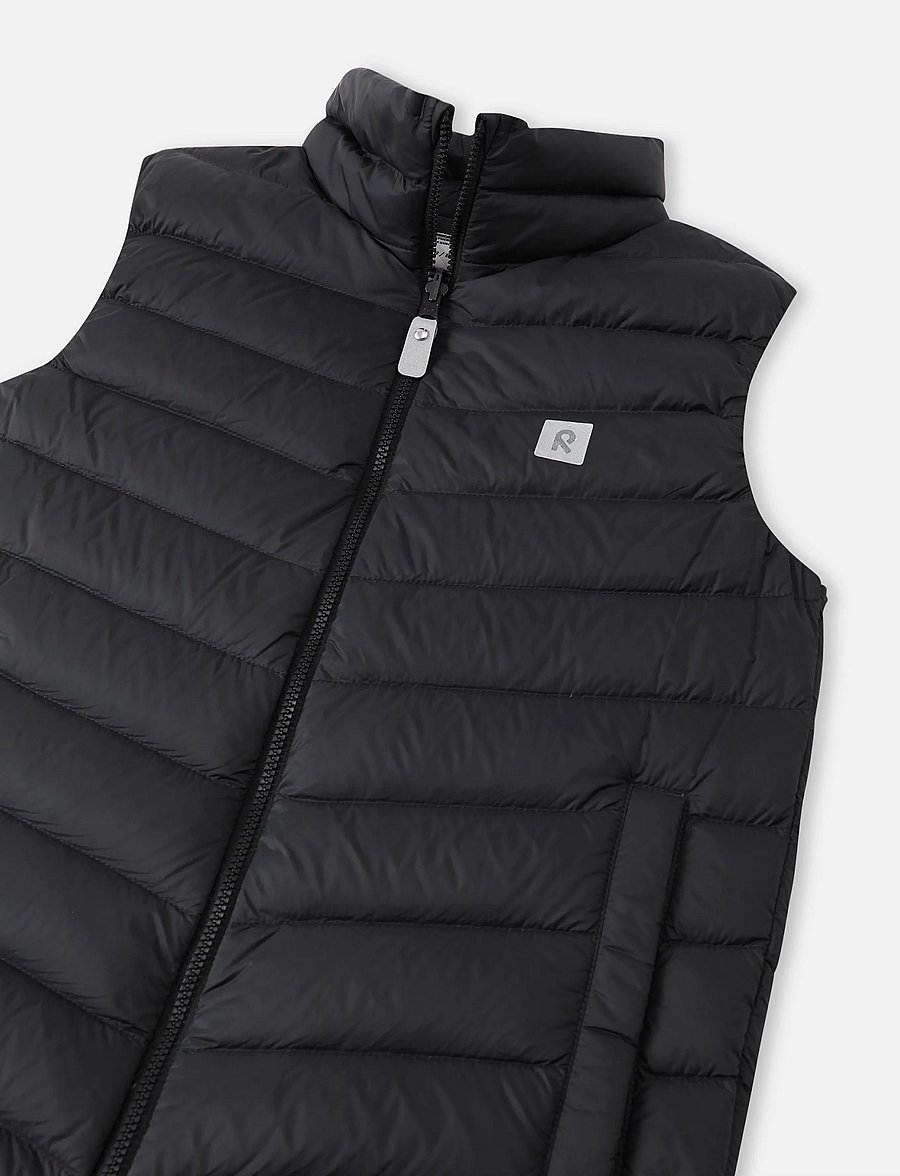 Reima - Down vest, Fiskari - overtøj - black - 2