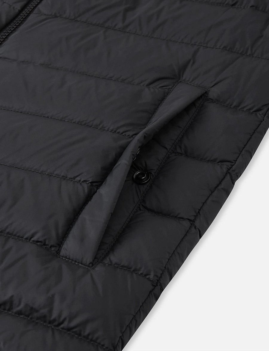 Reima - Down vest, Fiskari - overtøj - black - 4