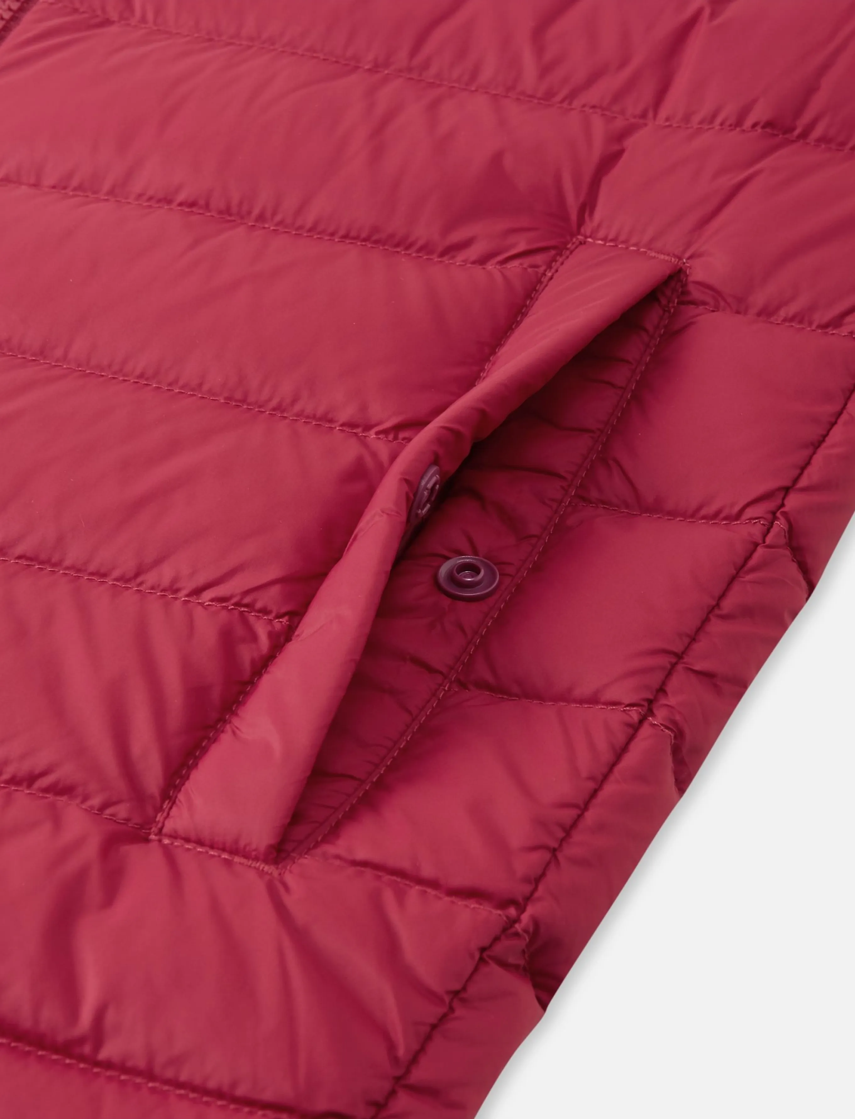 Reima - Down vest, Fiskari - Õueriided - cranberry - 4