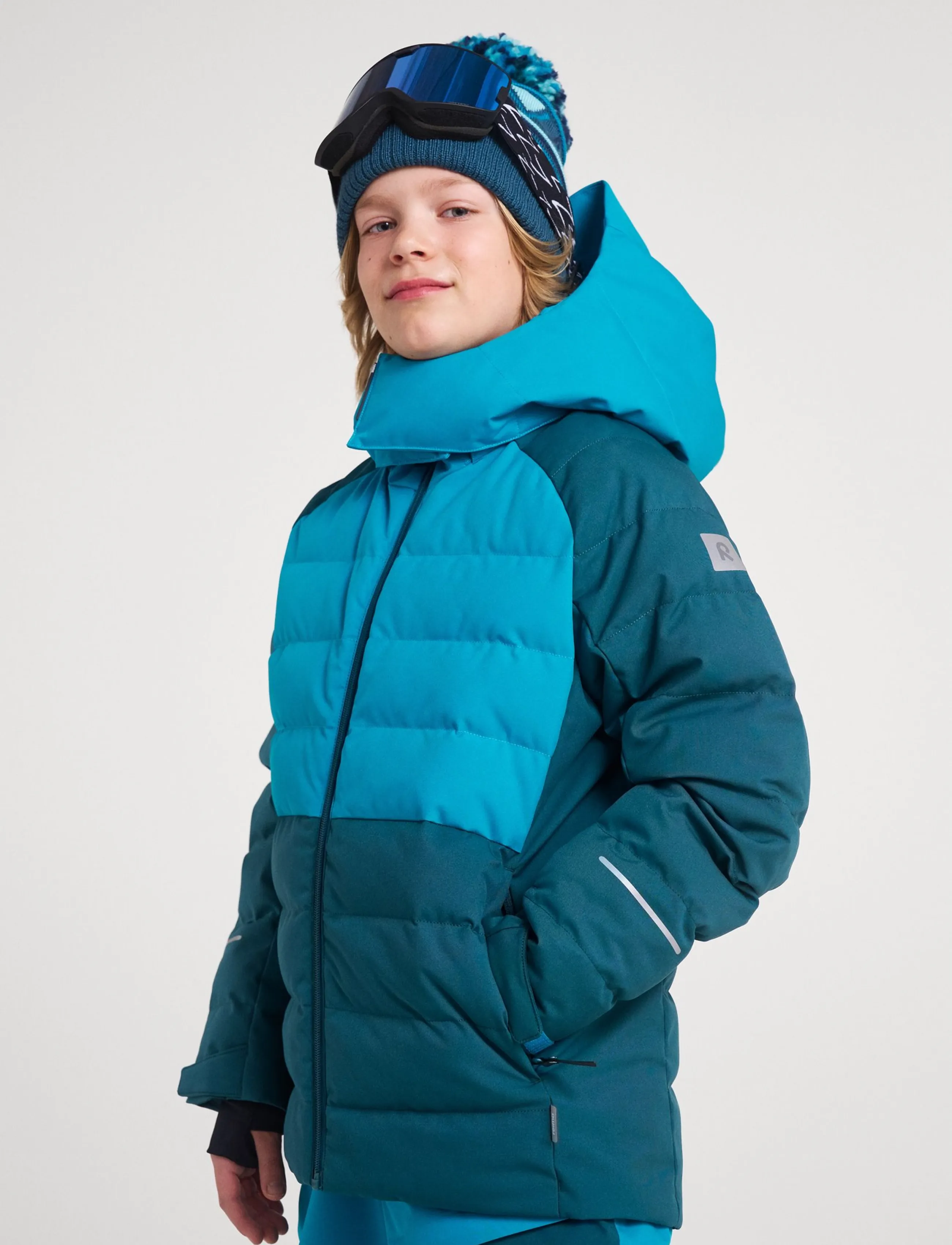 Reima - Winter jacket, Kuosku - dark teal - 3