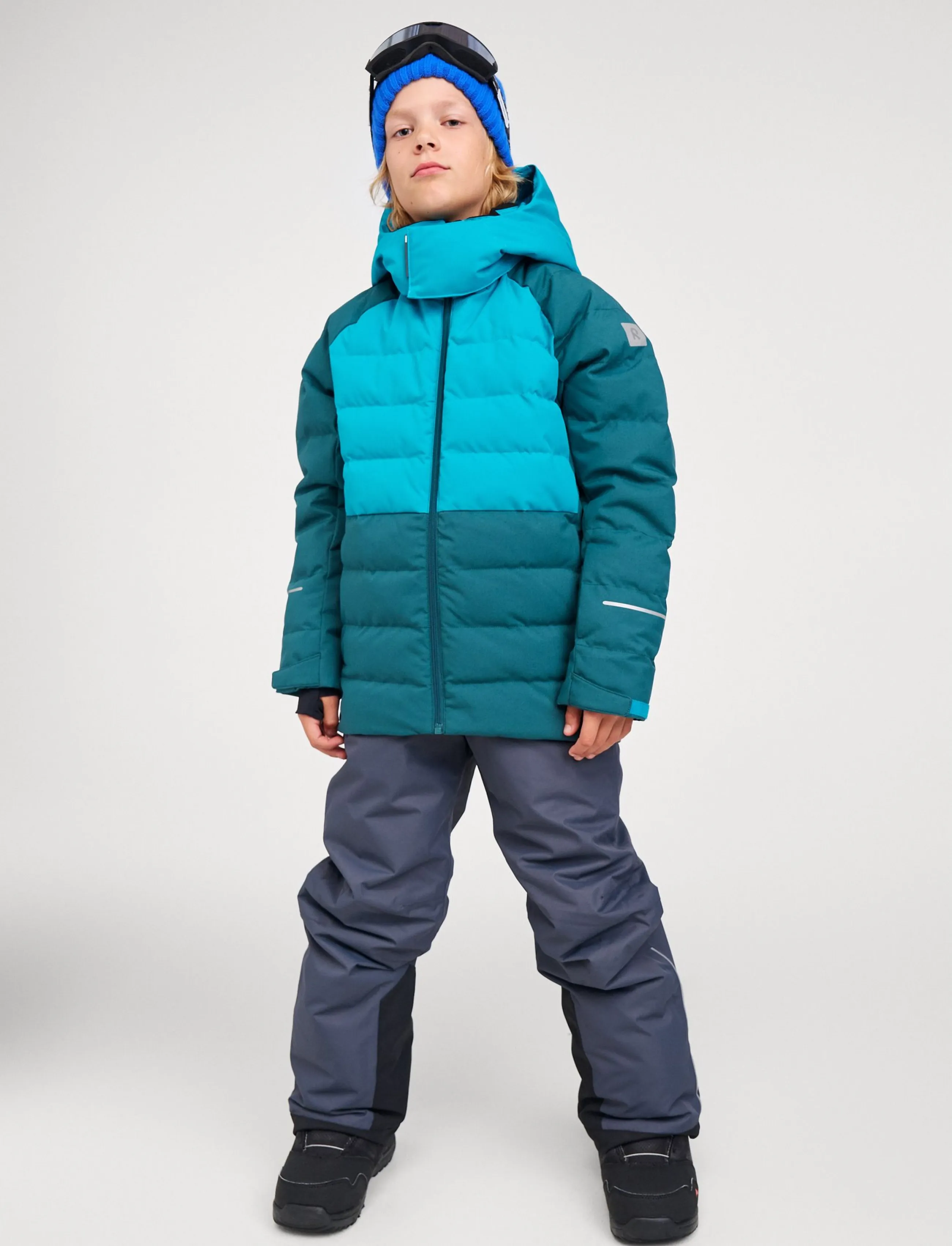 Reima - Winter jacket, Kuosku - dark teal - 4