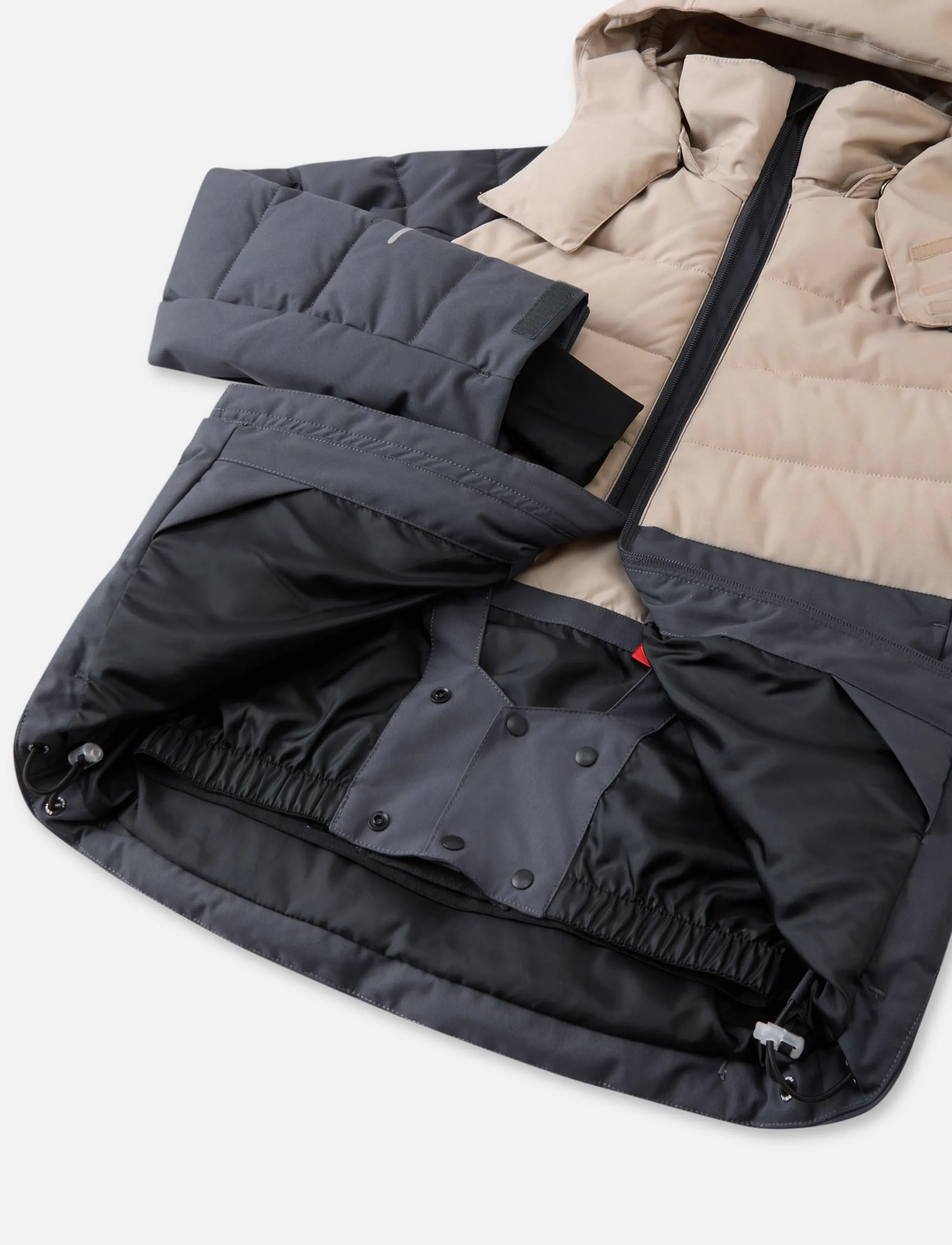 Reima - Winter jacket, Kuosku - skidjackor - soft black - 4