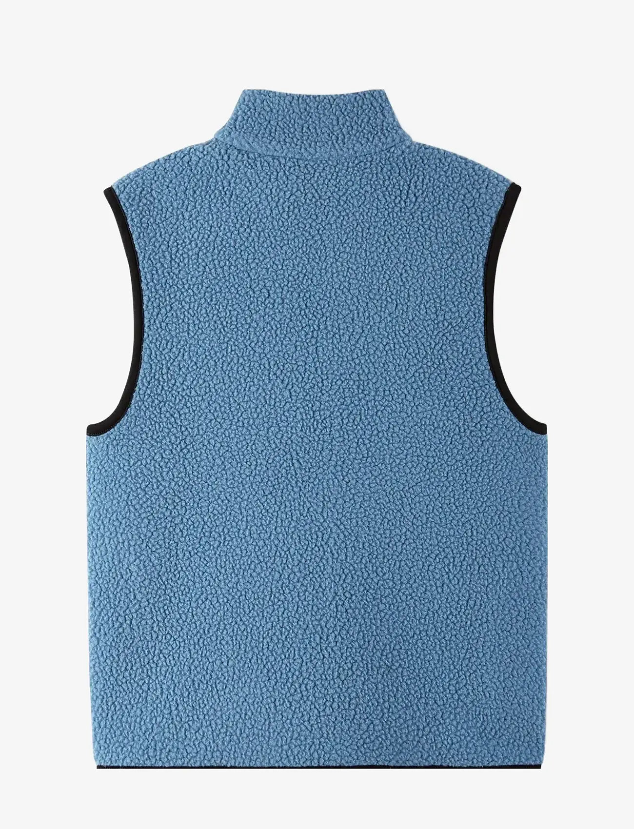 Reima - Fleece vest, Turkis - overtøj - blue ocean - 1