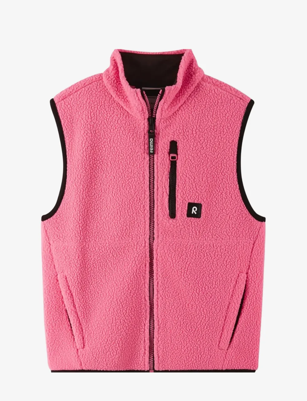 Reima - Fleece vest, Turkis - Õueriided - soft coral - 0
