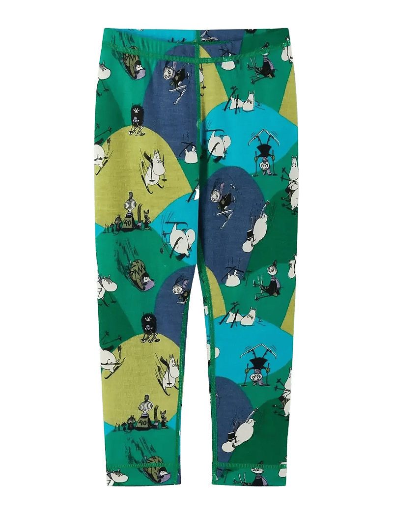 Reima - Thermal set, Moomin Trivsam - alusriided beebidele - enchanted green - 3