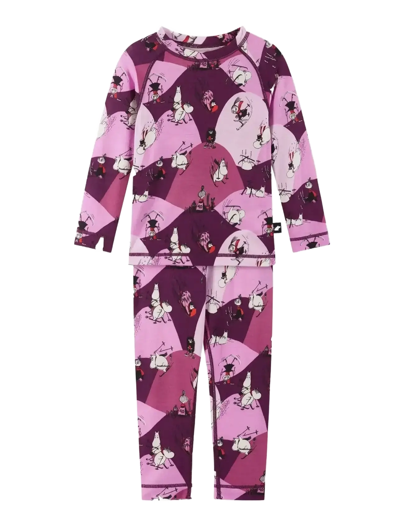 Reima Thermal set, Moomin Trivsam - Mumin - ROSE PINK / pink/rose