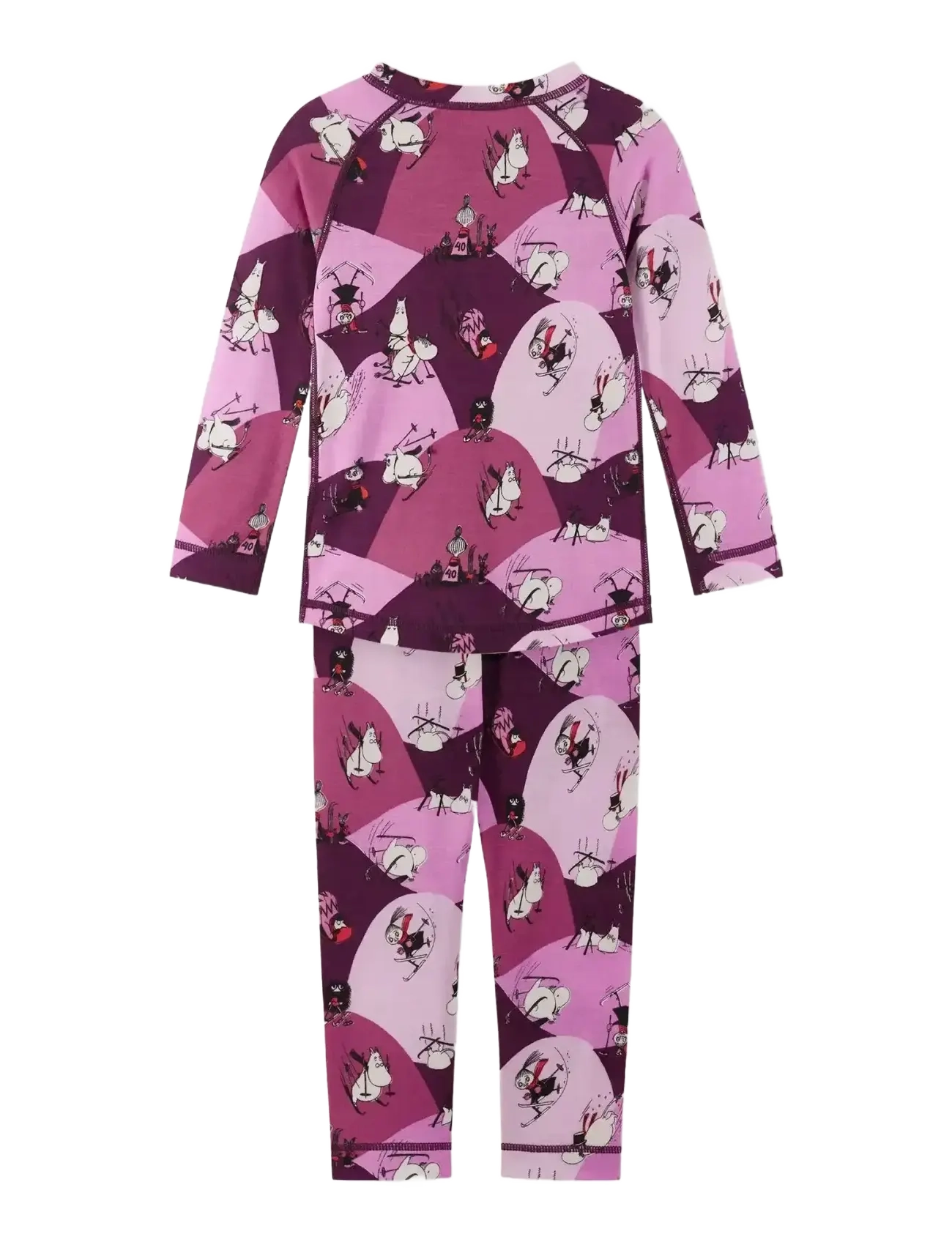 Reima - Thermal set, Moomin Trivsam - underställ baby - rose pink - 1