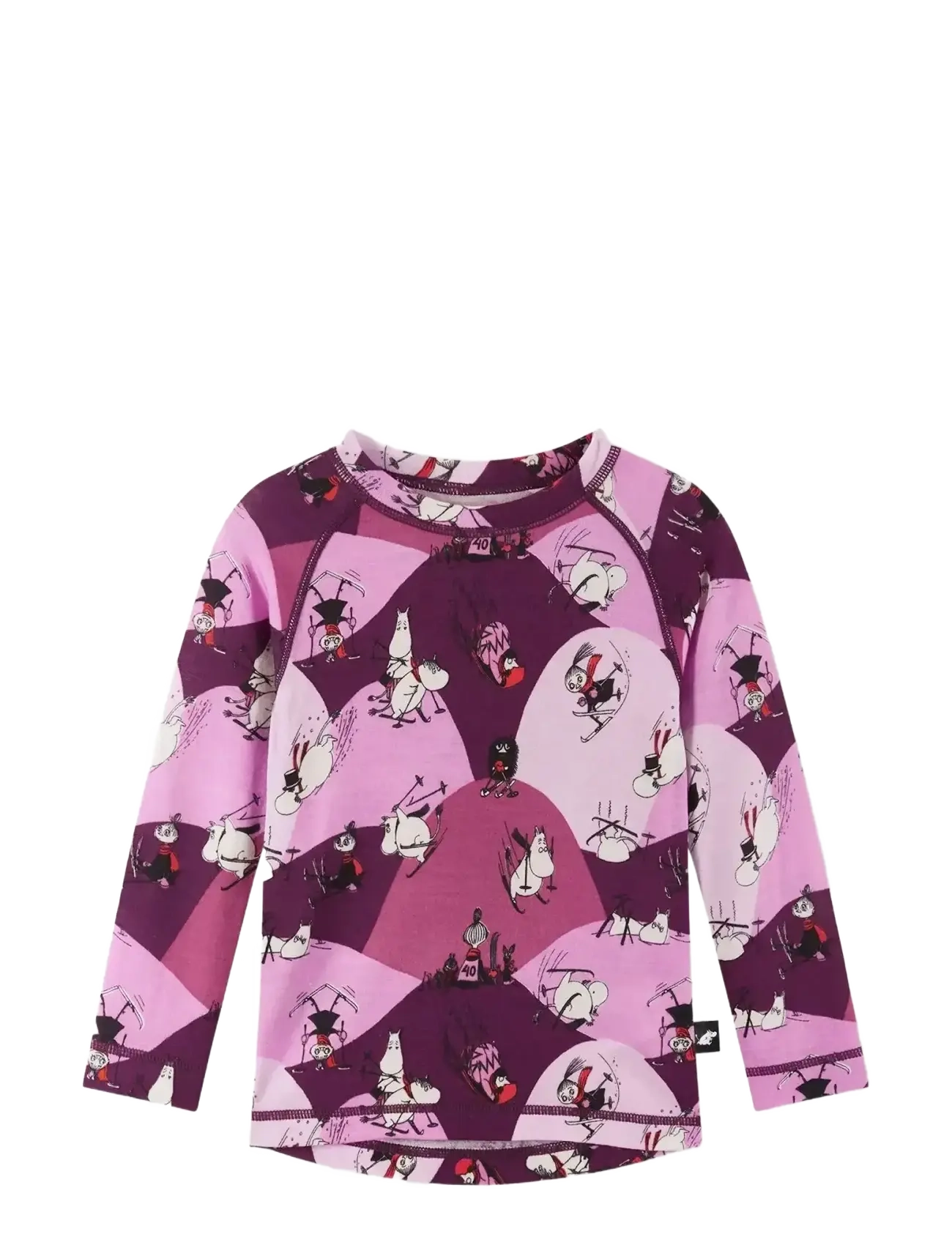 Reima - Thermal set, Moomin Trivsam - underställ baby - rose pink - 2