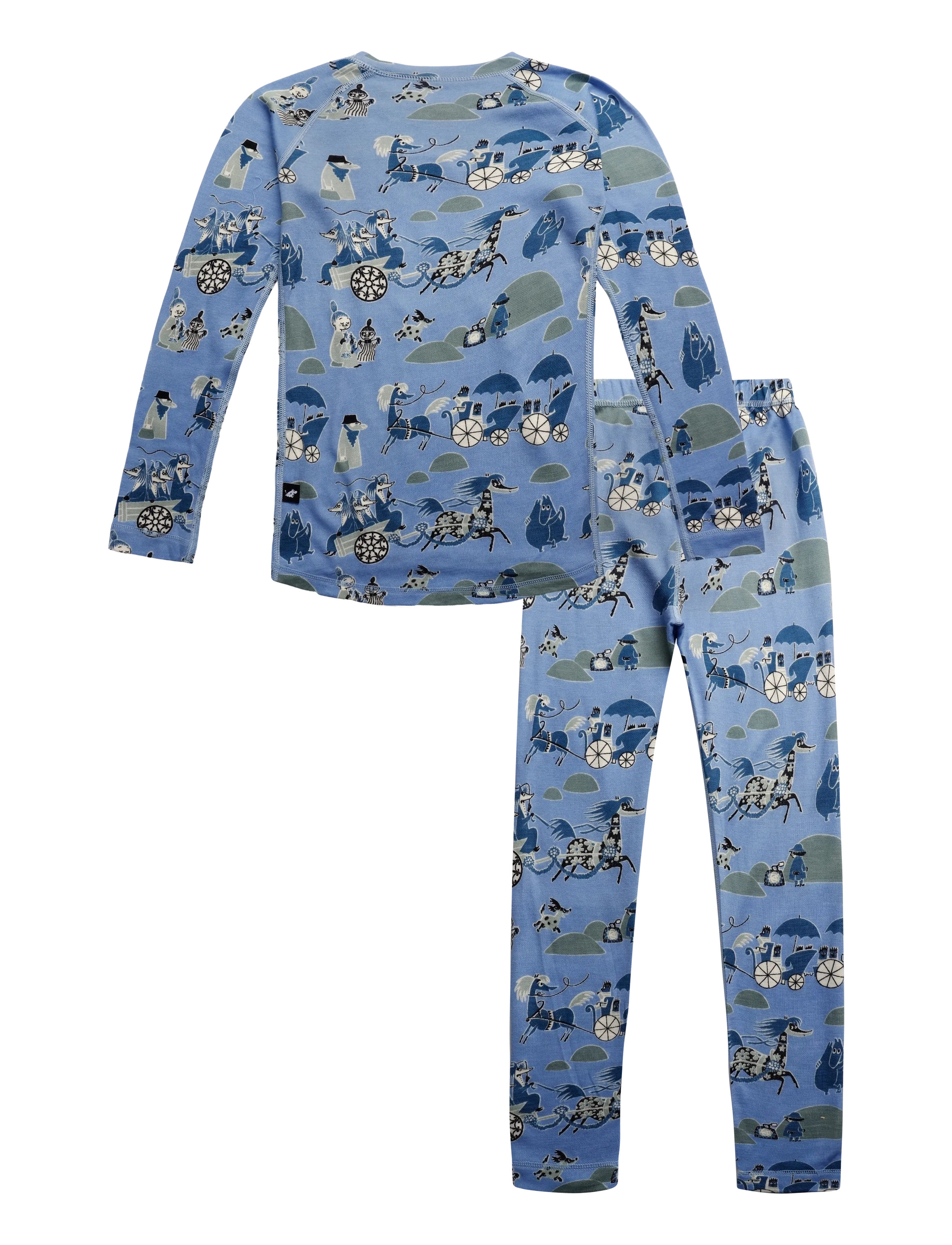 Reima - Thermal base layer set, Moomin Trivsam - outerwear - airy blue - 1