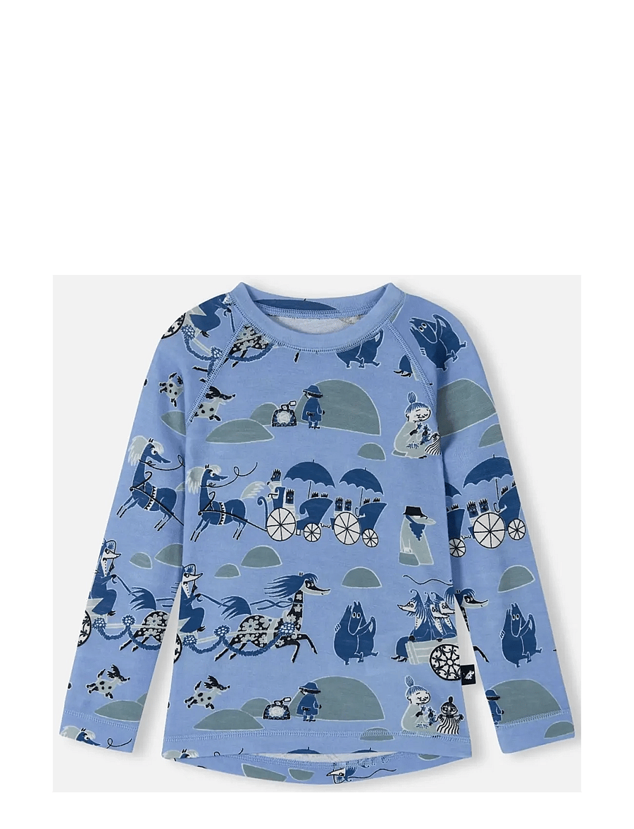 Reima - Thermal base layer set, Moomin Trivsam - termosæt - airy blue - 2