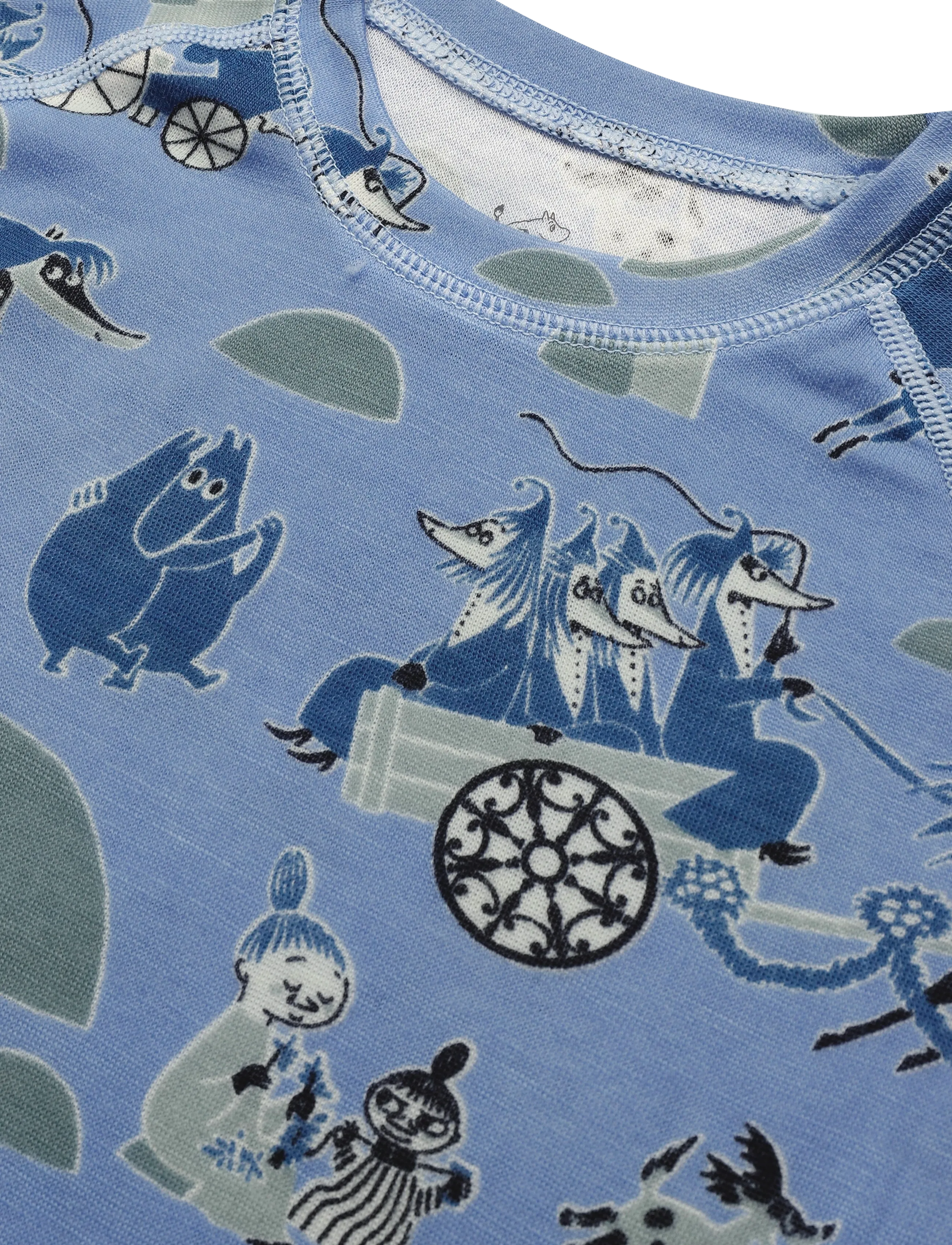 Reima - Thermal base layer set, Moomin Trivsam - outerwear - airy blue - 3