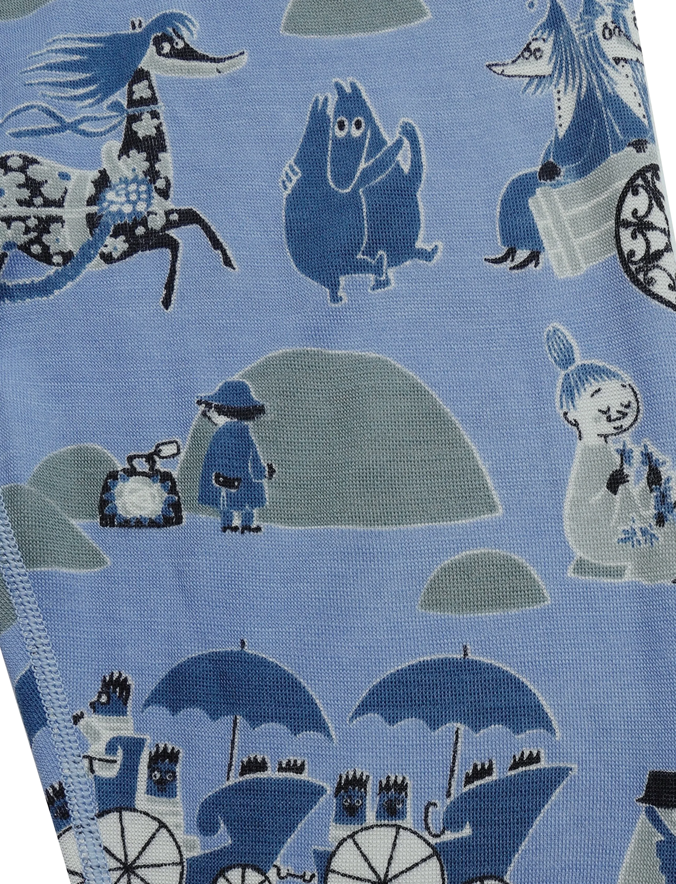 Reima - Thermal base layer set, Moomin Trivsam - outerwear - airy blue - 5