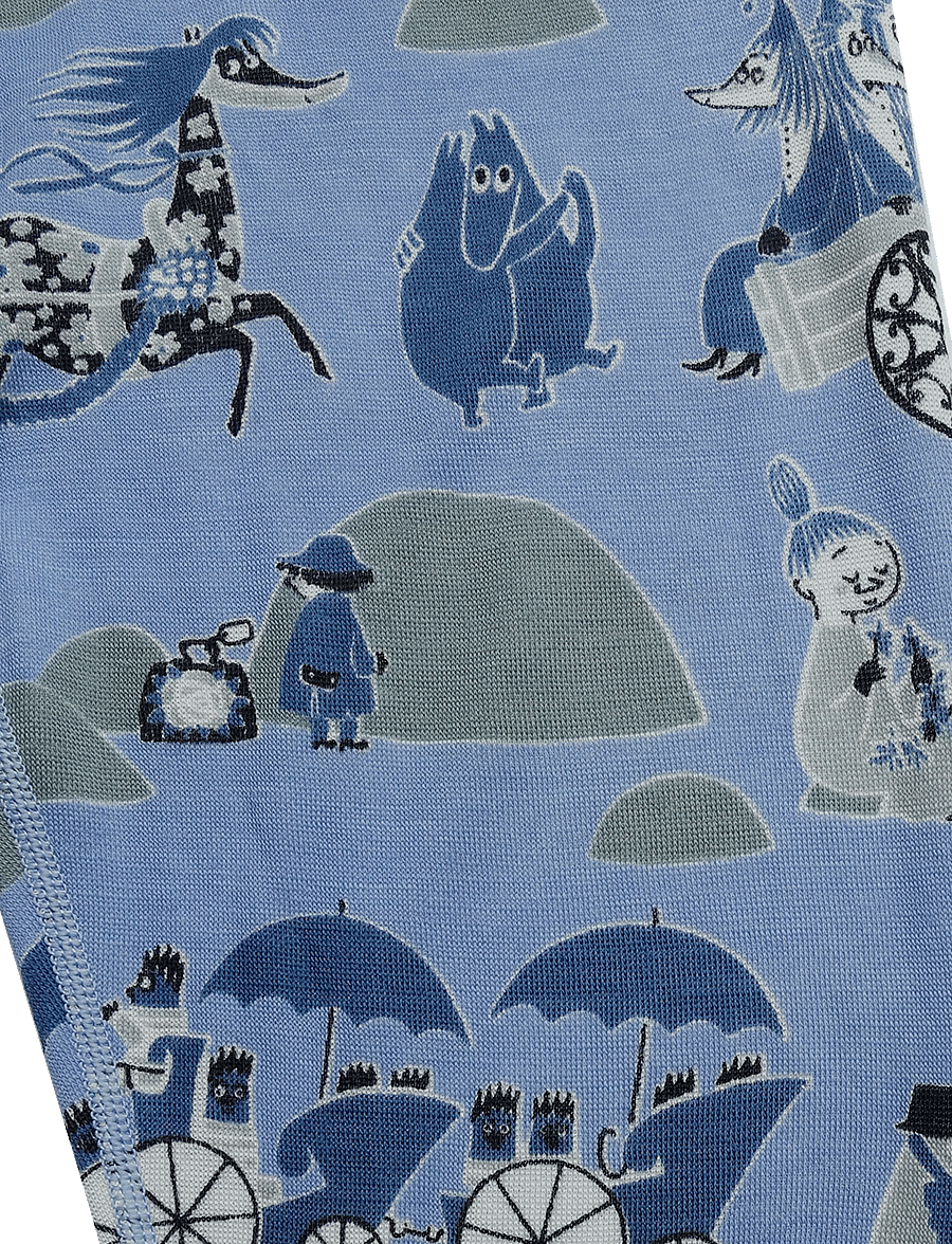 Reima - Thermal base layer set, Moomin Trivsam - base layer baby - airy blue - 5