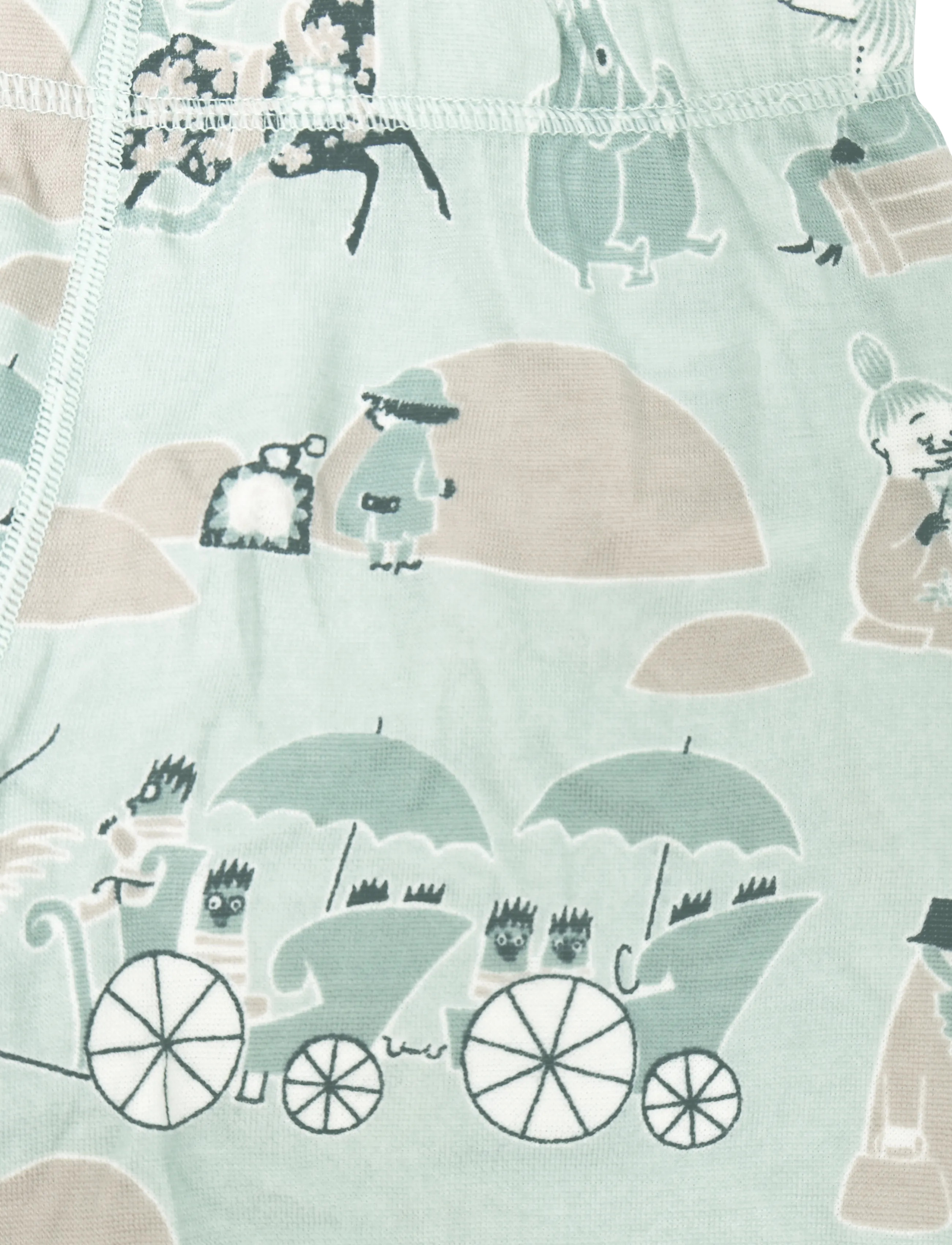 Reima - Thermal base layer set, Moomin Trivsam - jacken & mäntel - airy green - 5