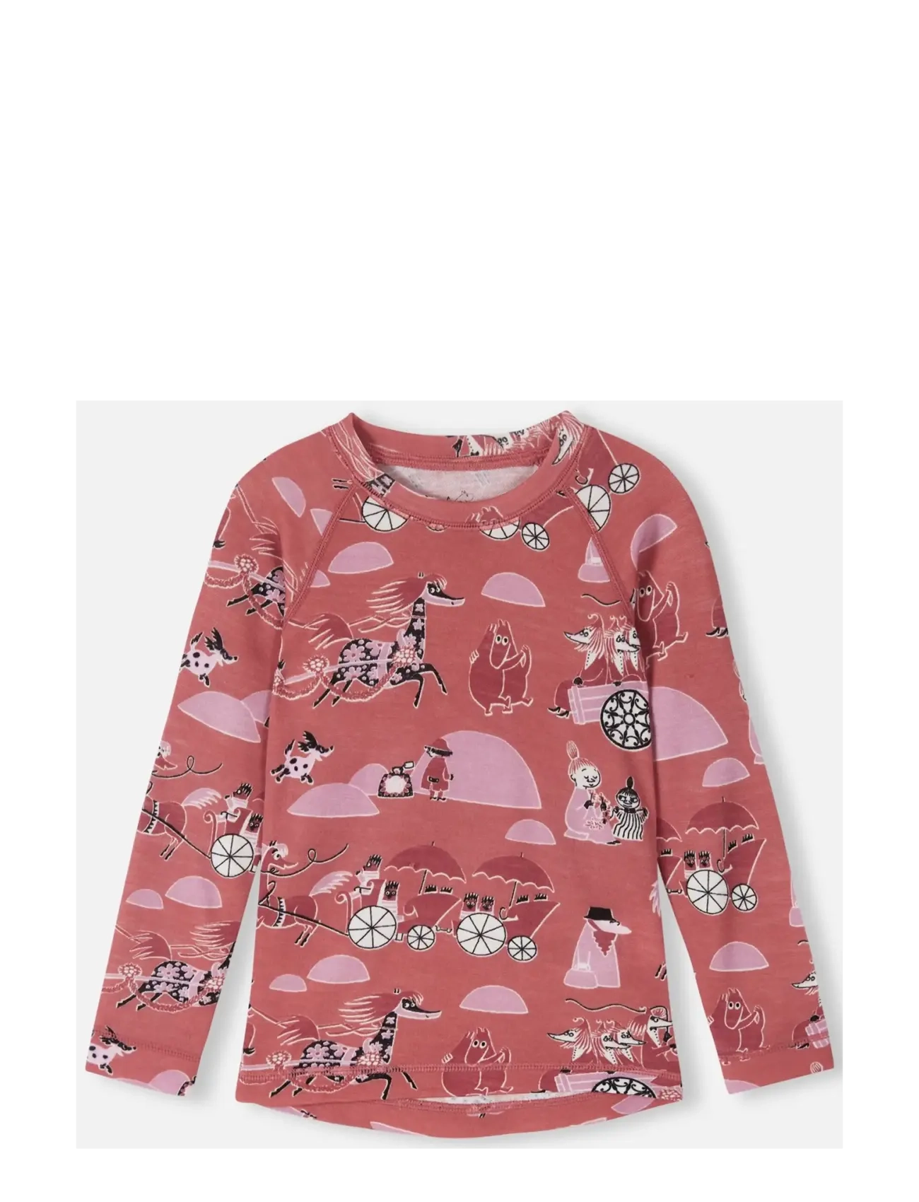 Reima - Thermal base layer set, Moomin Trivsam - base layer baby - rose blush - 3