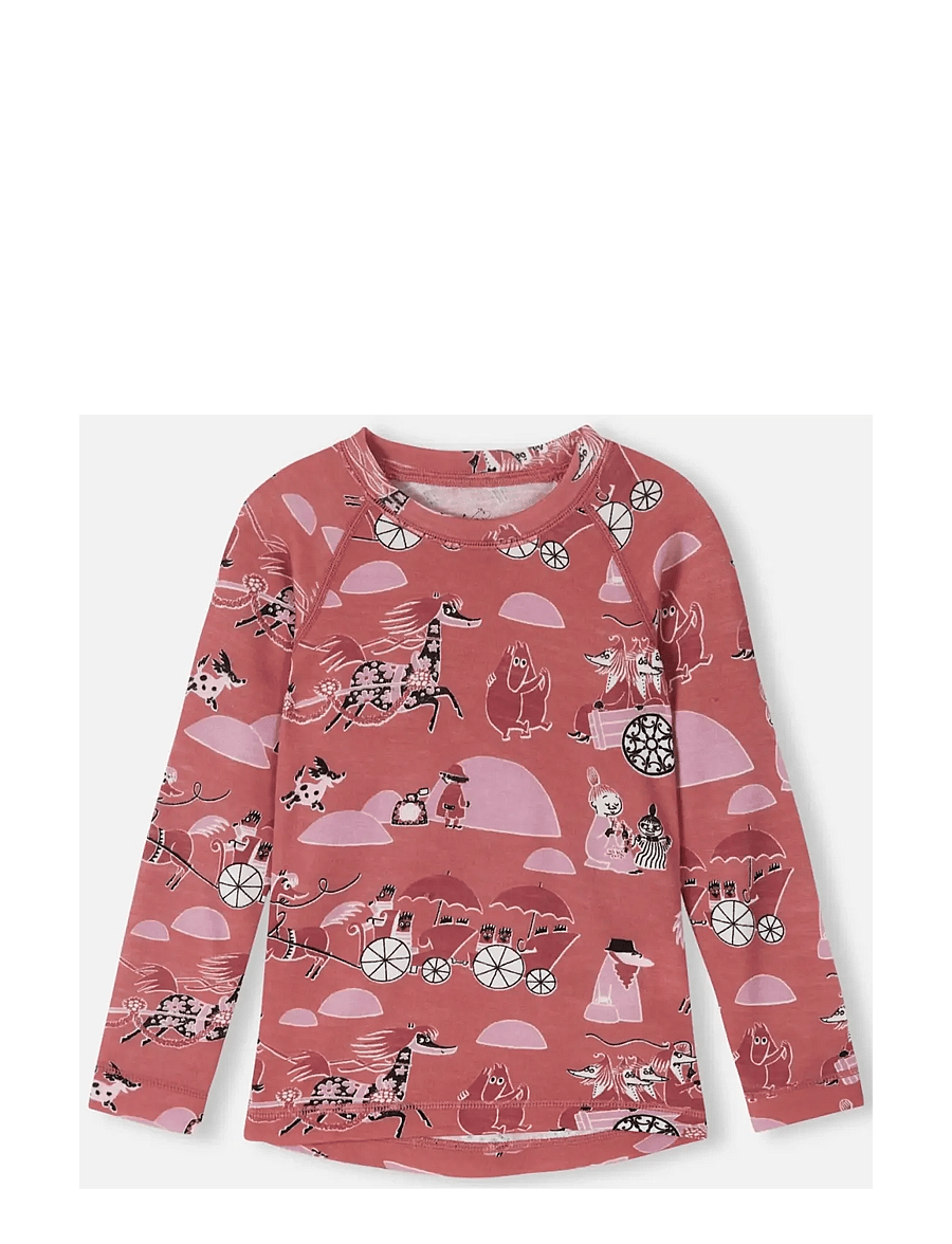 Reima - Thermal base layer set, Moomin Trivsam - base layer baby - rose blush - 3