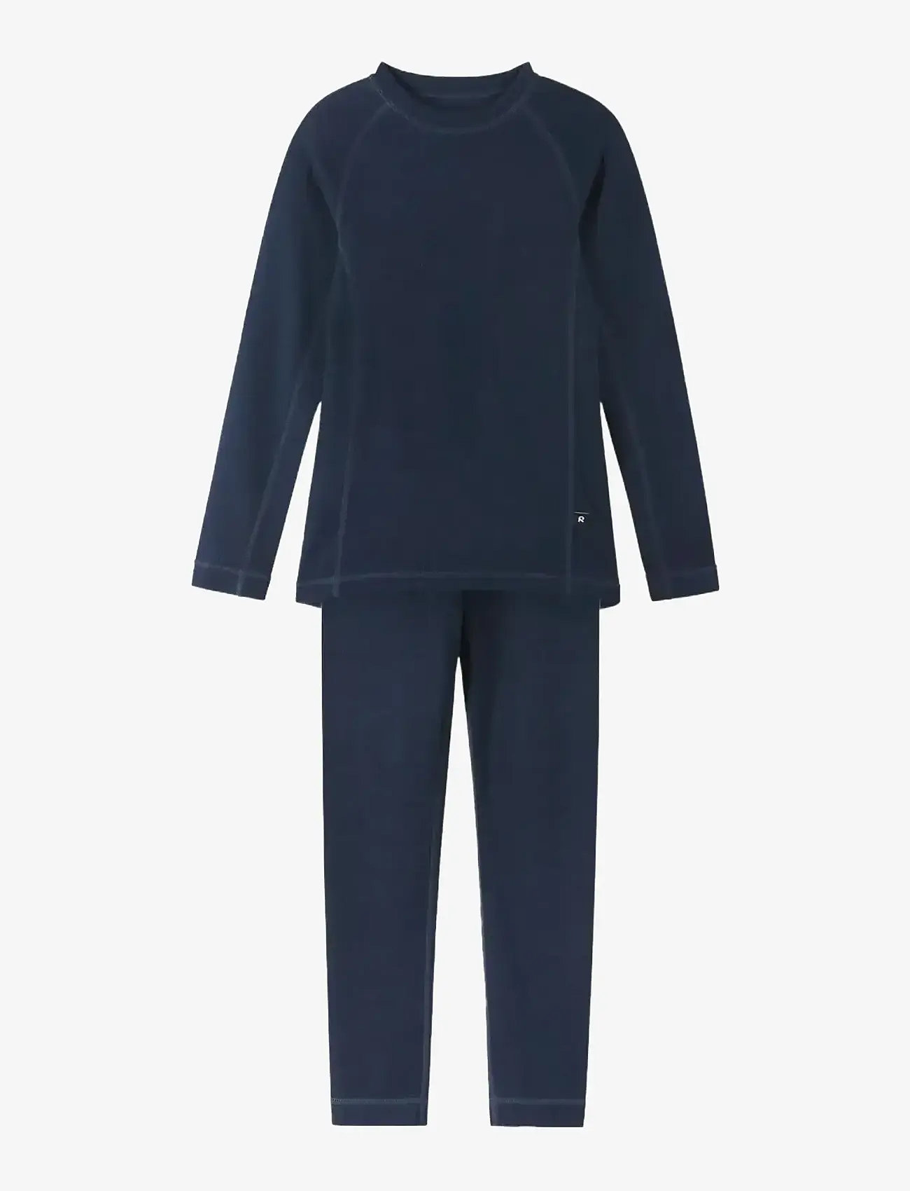 Reima - Wool base layer set, Taitoa - overtøj - navy - 0