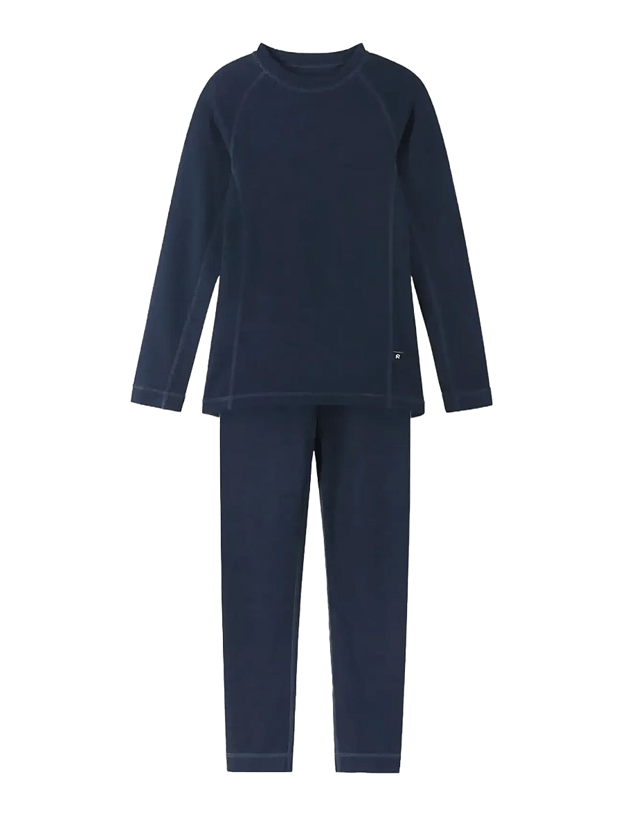 Reima - Wool base layer set, Taitoa - base layer baby - navy - 0