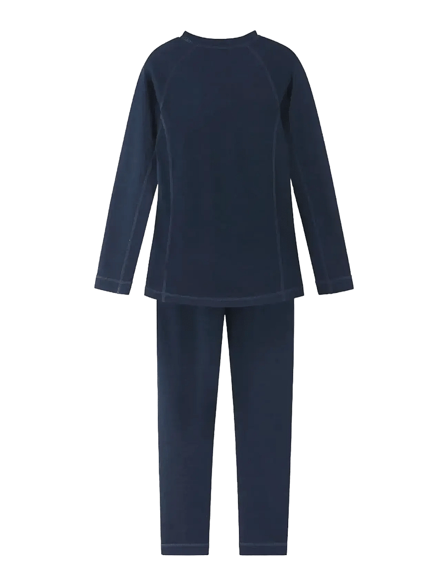 Reima - Wool base layer set, Taitoa - base layer baby - navy - 1