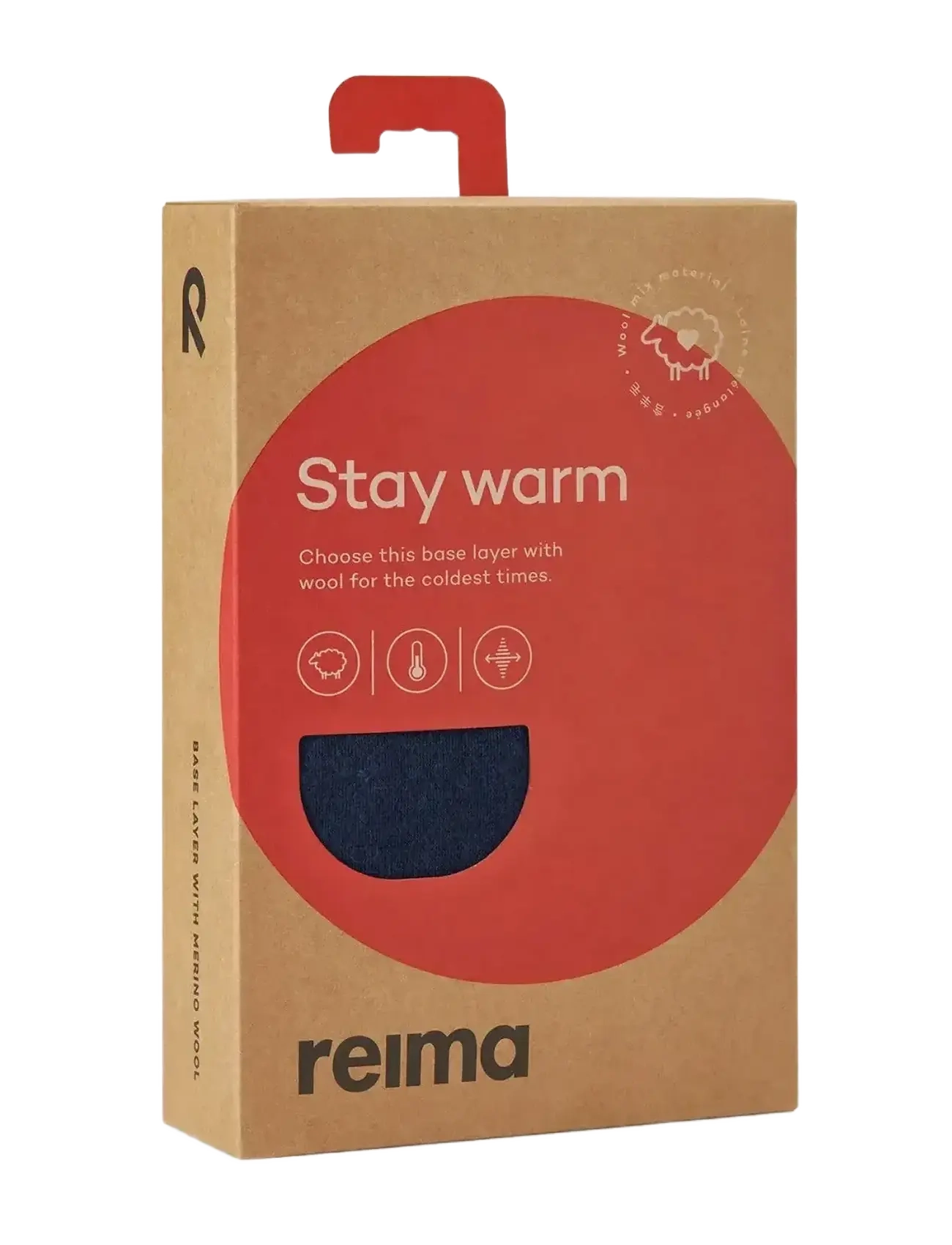 Reima - Wool base layer set, Taitoa - yttertøy - navy - 4