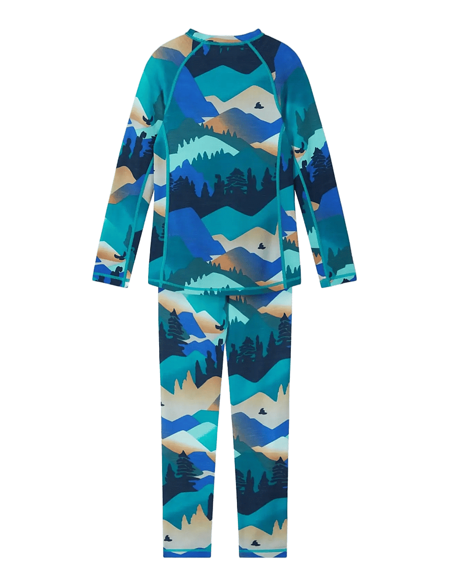 Reima - Wool base layer set, Taitoa - termosæt - navy - 2
