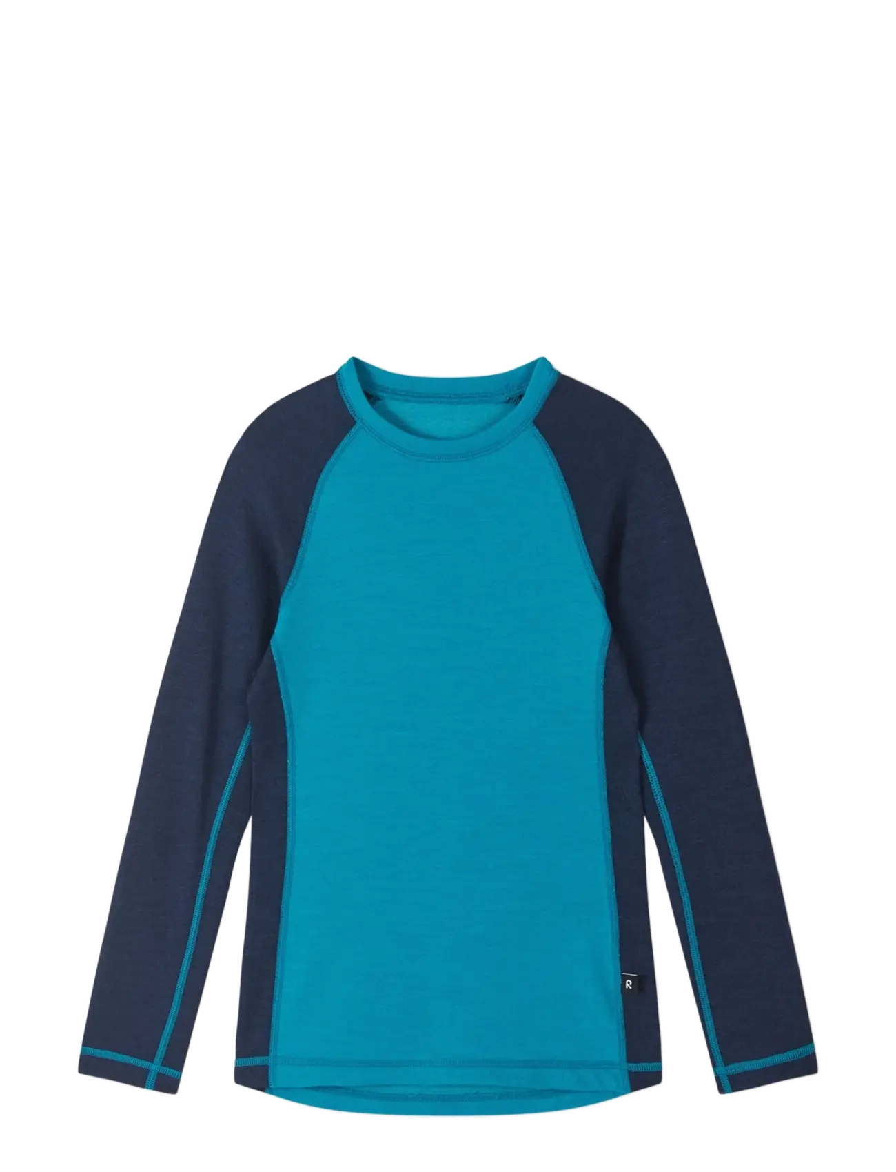 Reima - Wool base layer set, Taitoa - underställ baby - aquatiblue - 4