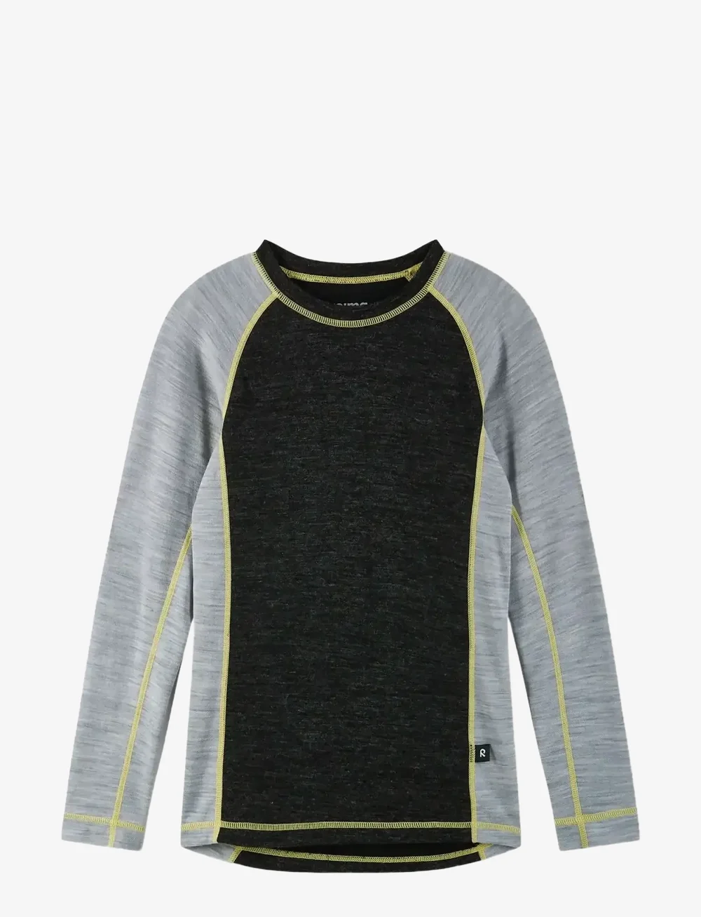 Reima - Wool base layer set, Taitoa - underställ baby - black melange - 2