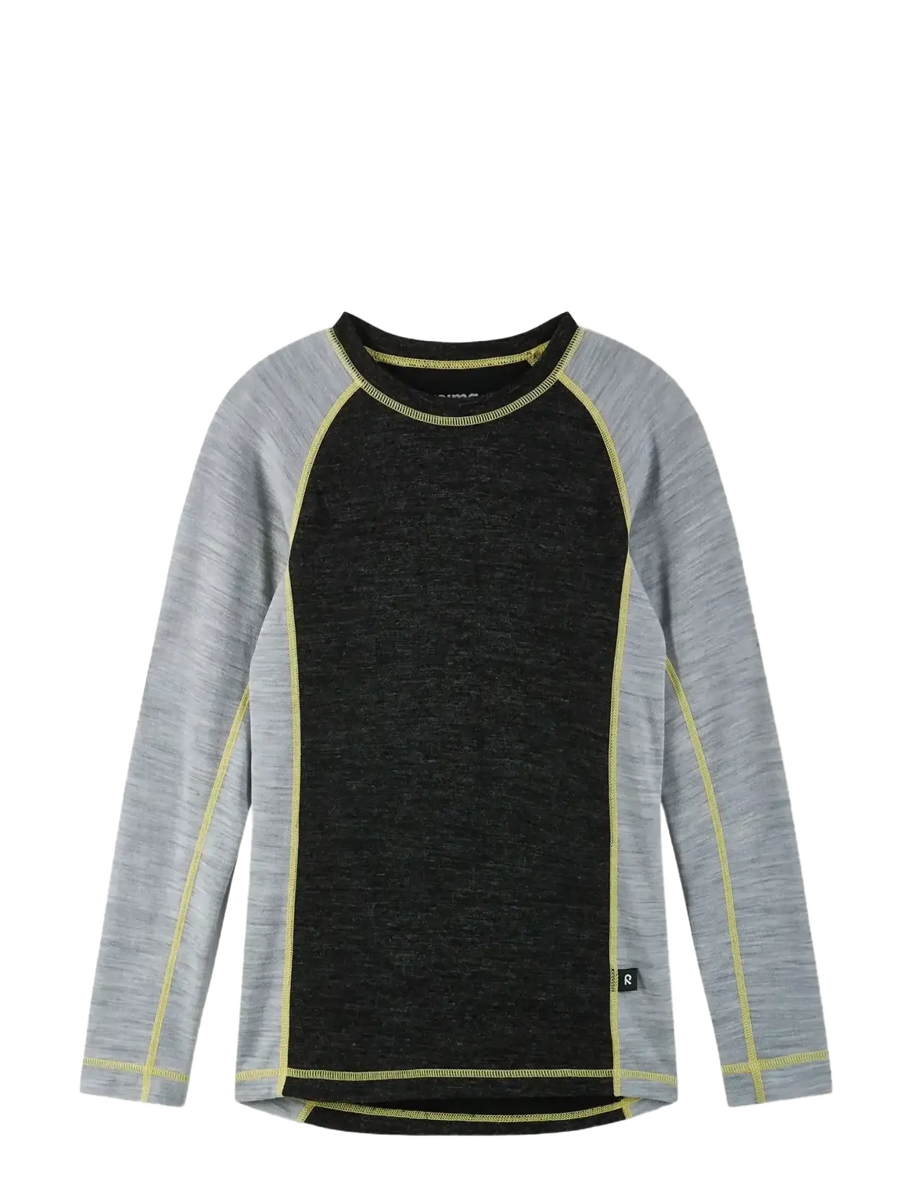 Reima - Wool base layer set, Taitoa - outerwear - black melange - 2