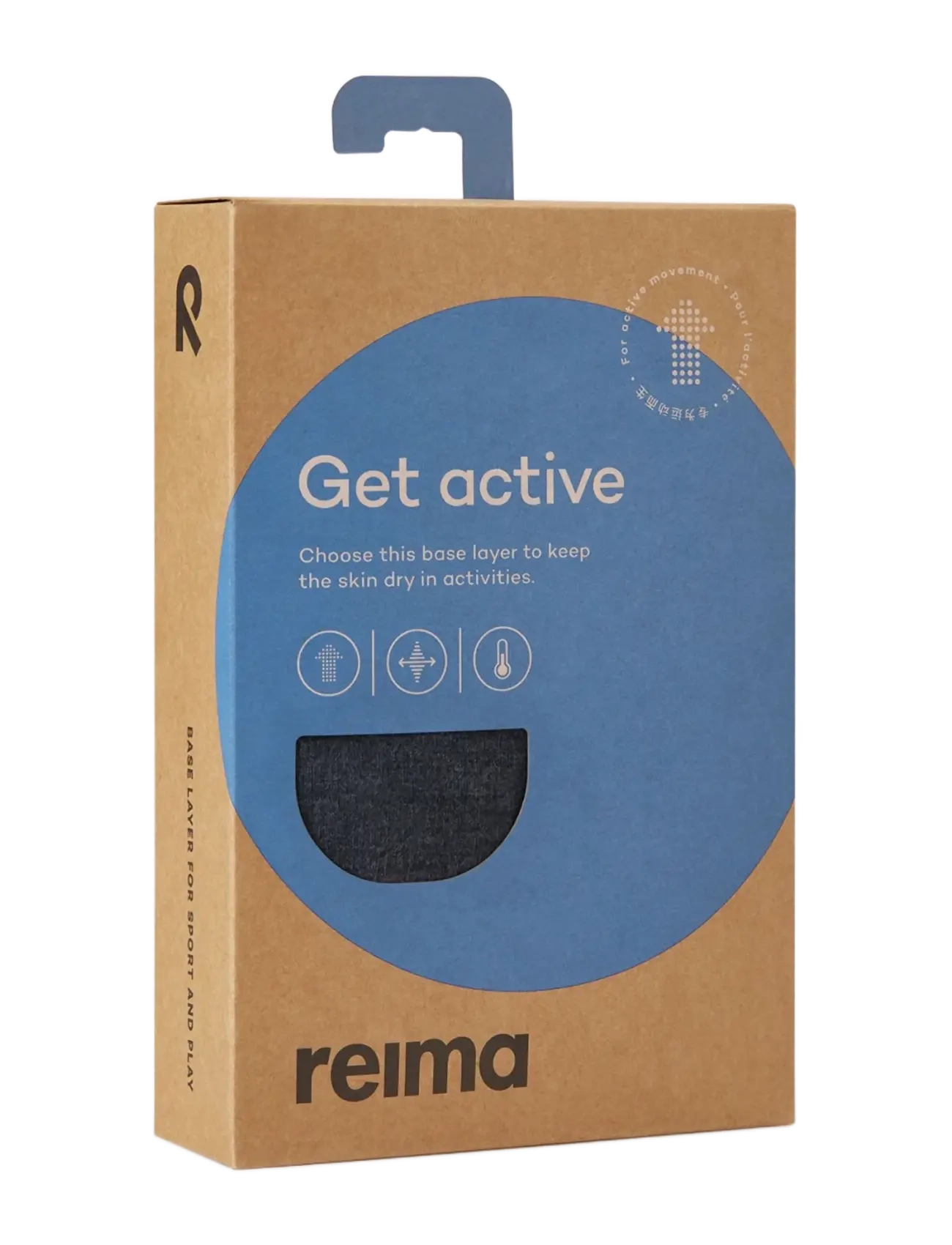 Reima - Thermal base layer set, Lani - overtøj - black melange - 4