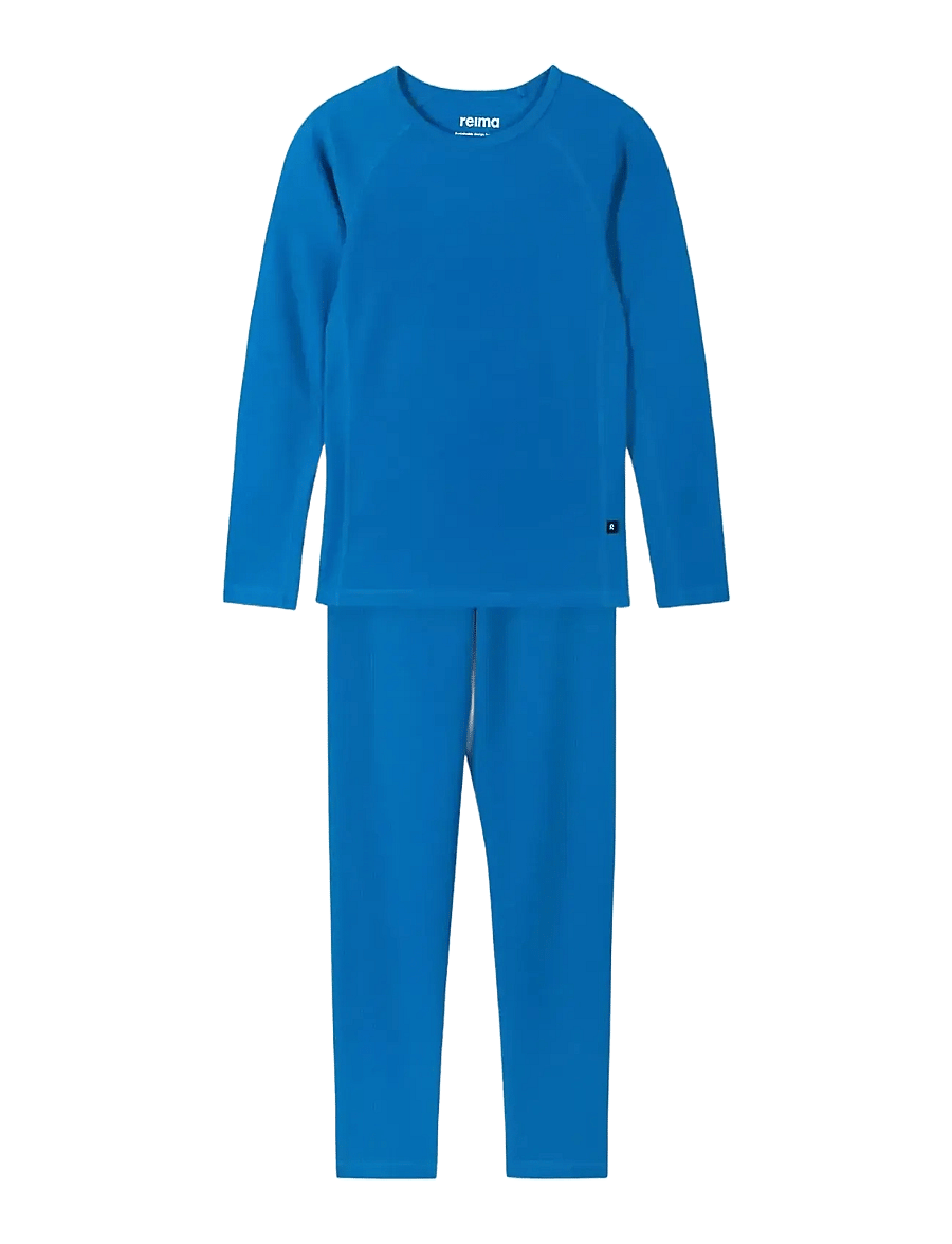 Reima - Thermal base layer set, Lani - aluskihina kantavad rõivakomplektid - bright blue - 1