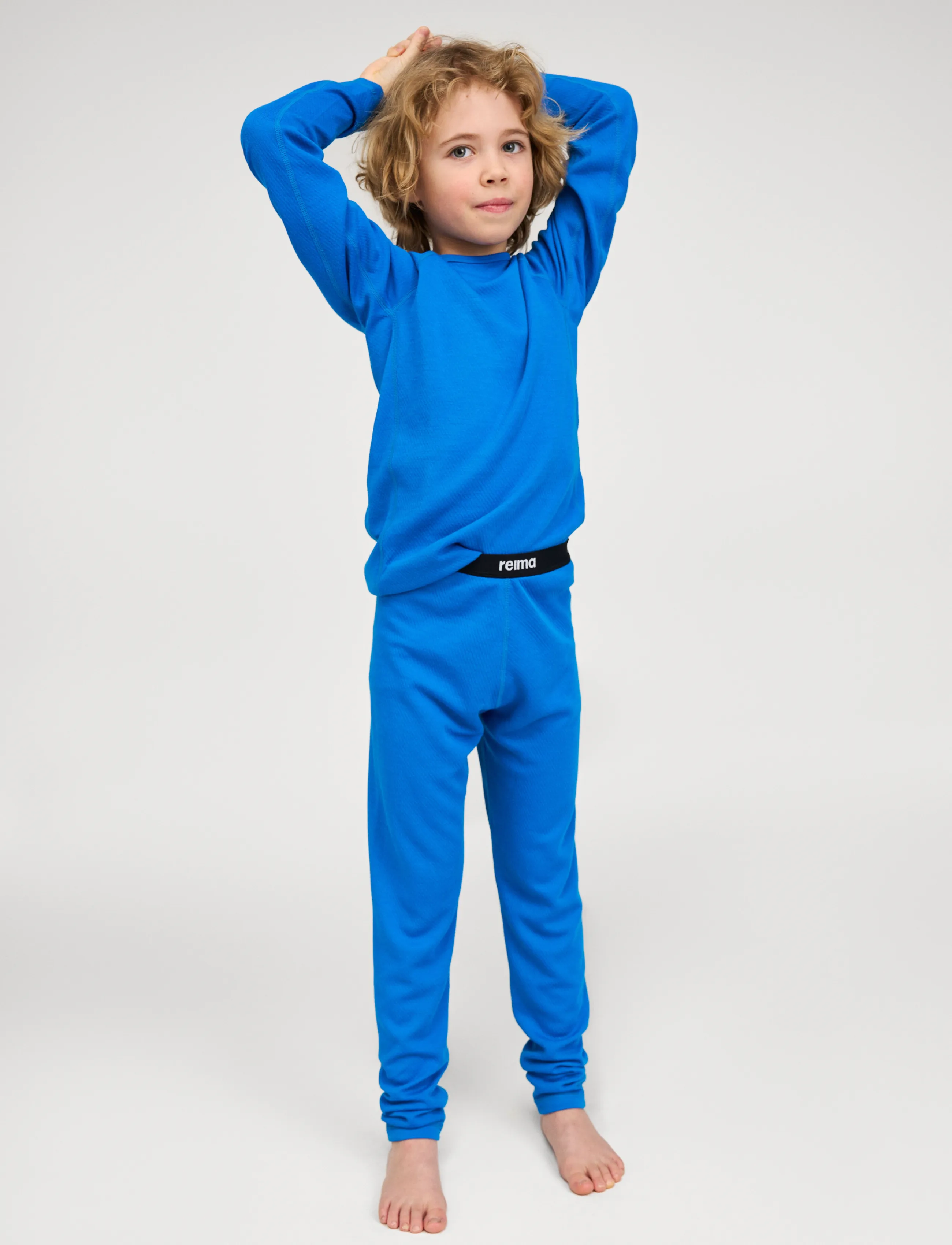 Reima - Thermal base layer set, Lani - outerwear - bright blue - 5