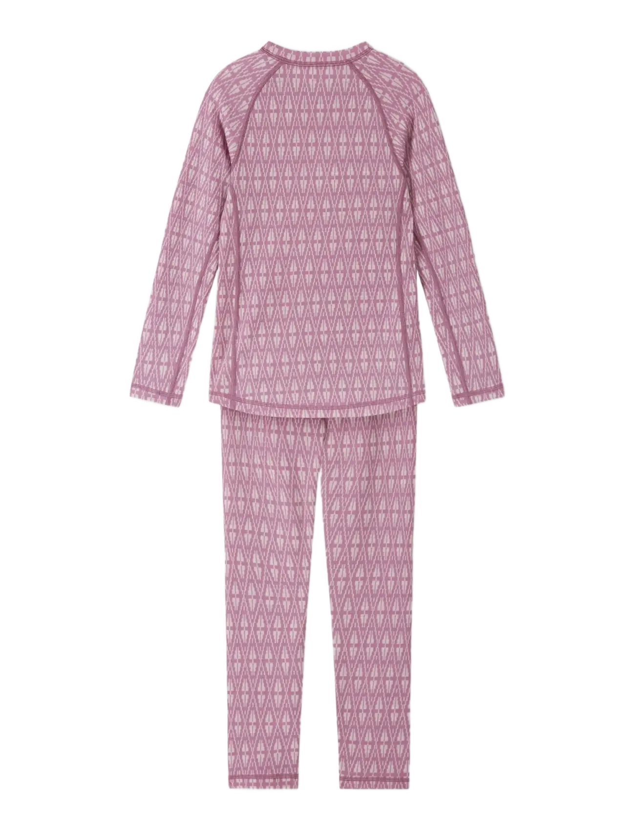 Reima - Wool base layer set, Taival - termosæt - grey pink - 1