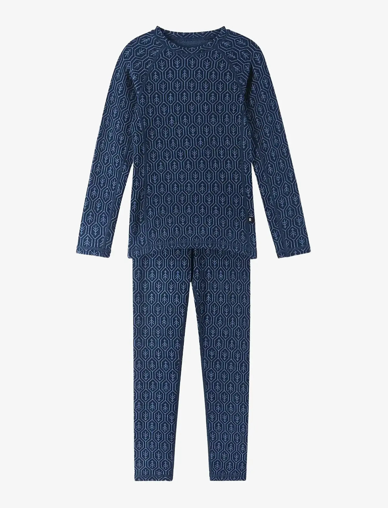 Reima - Wool base layer set, Taival - jacken & mäntel - navy - 0