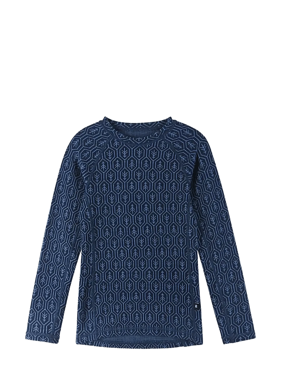 Reima - Wool base layer set, Taival - base layer sets - navy - 2