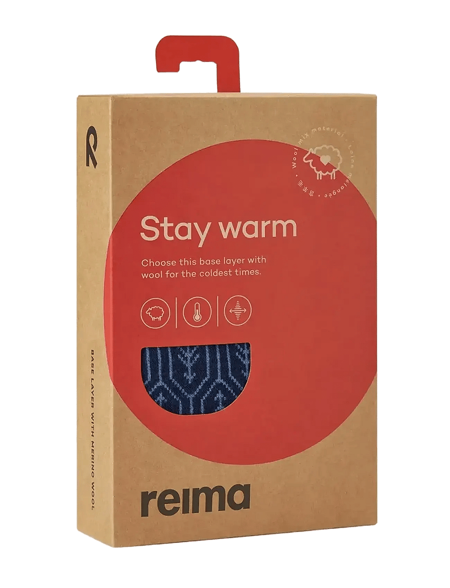 Reima - Wool base layer set, Taival - base layer sets - navy - 4