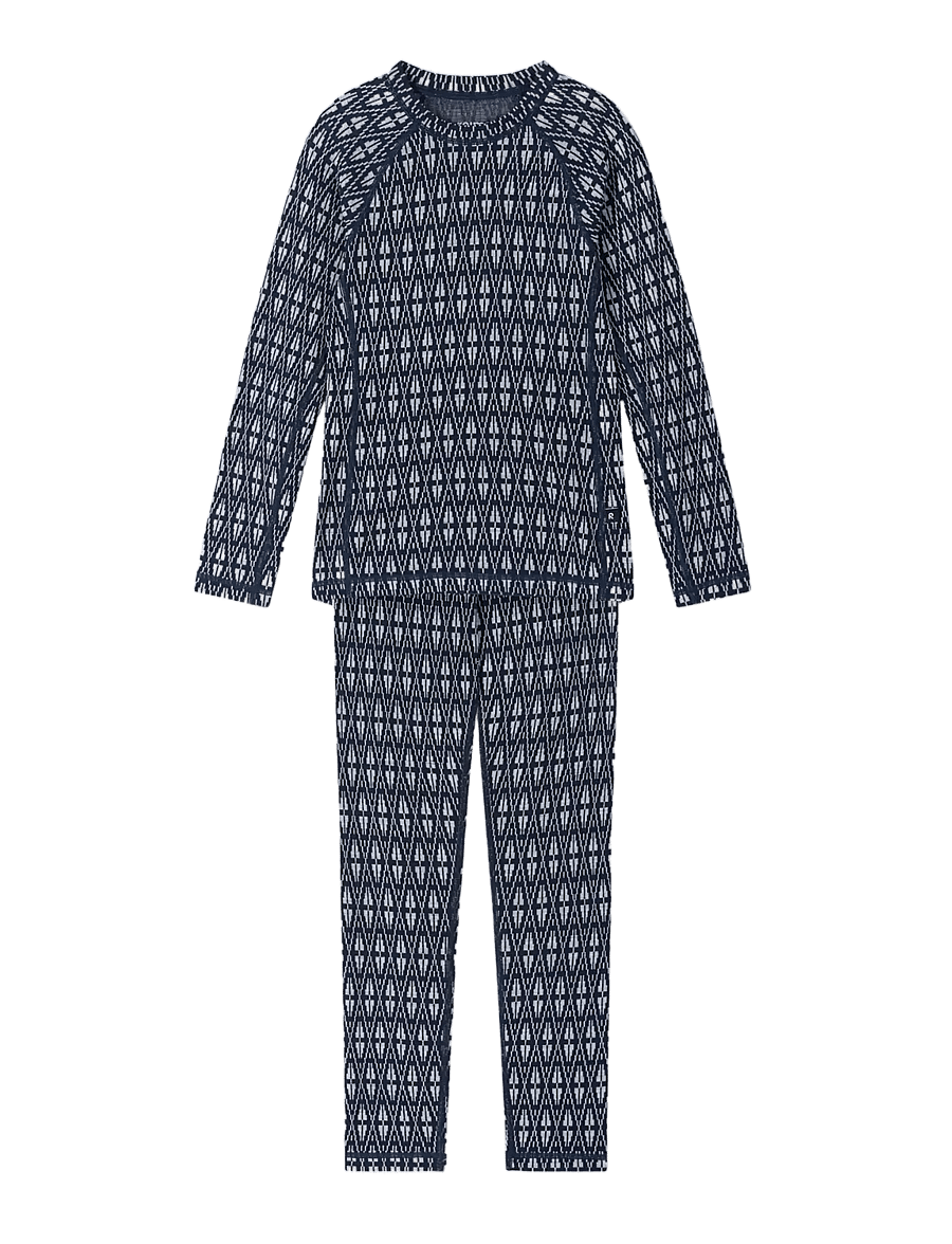 Reima - Wool base layer set, Taival - termosæt - navy - 1