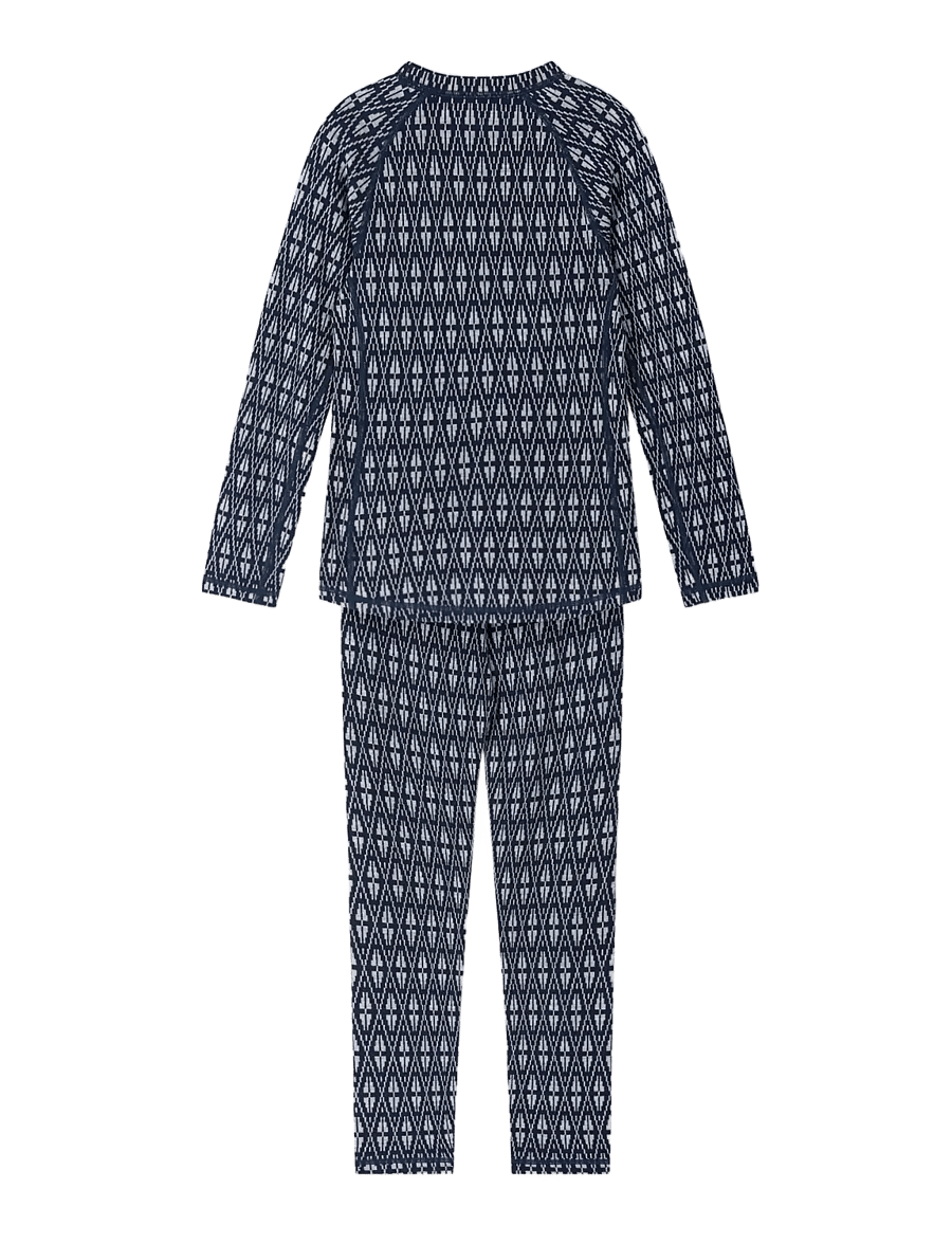 Reima - Wool base layer set, Taival - termosæt - navy - 2
