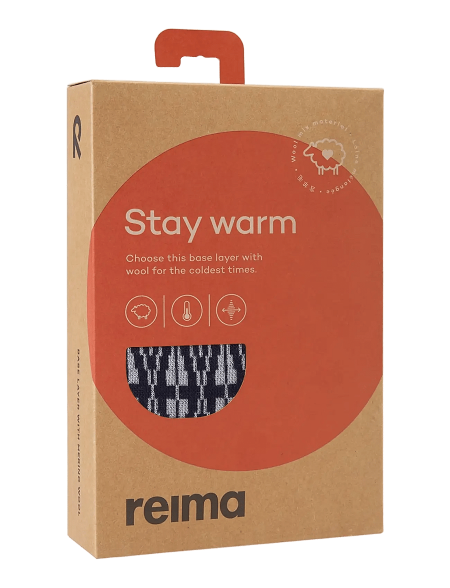Reima - Wool base layer set, Taival - termosæt - navy - 5