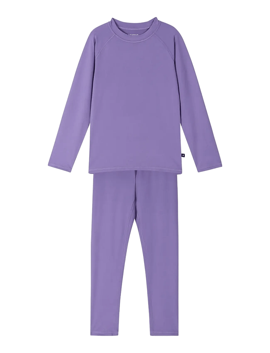 Reima - Base layer set, Sportti - termosæt - misty violet - 0