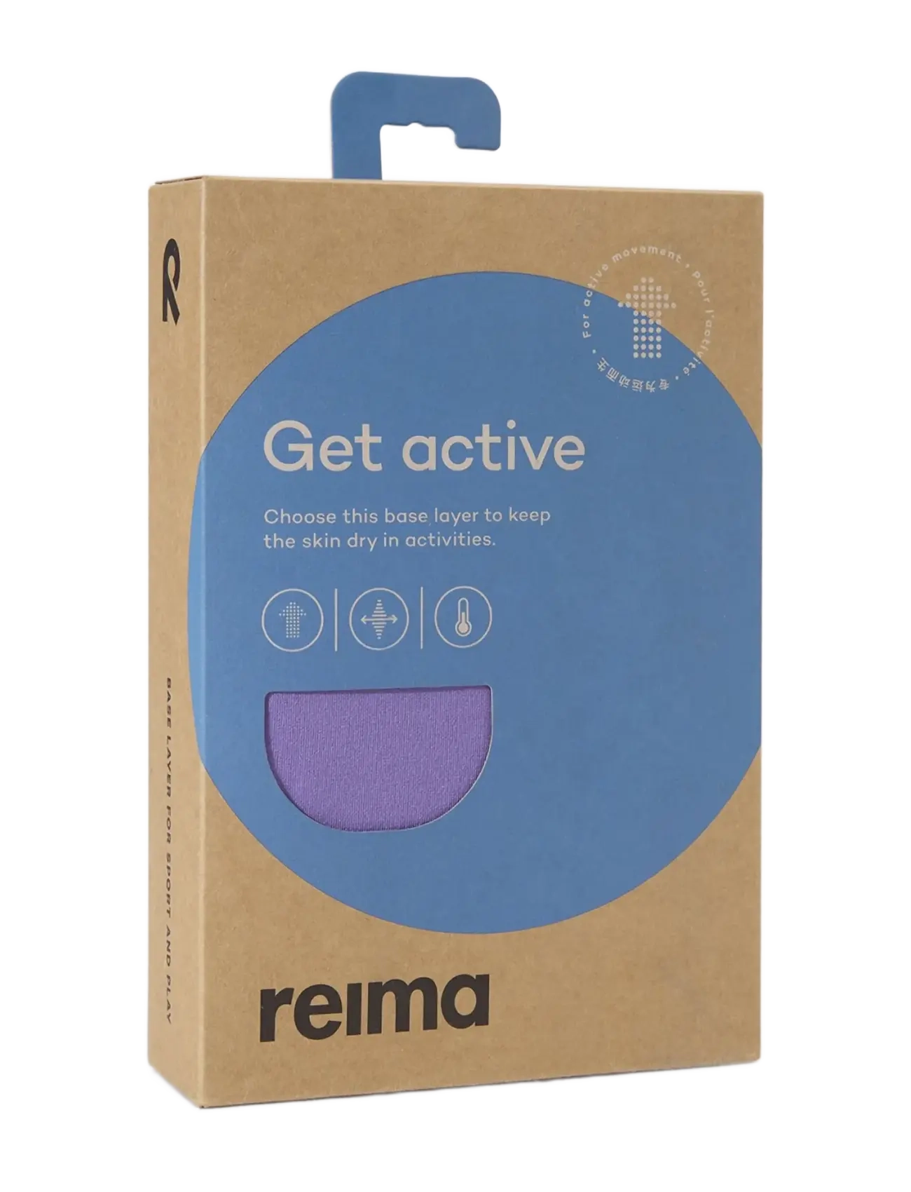Reima - Base layer set, Sportti - termosæt - misty violet - 4