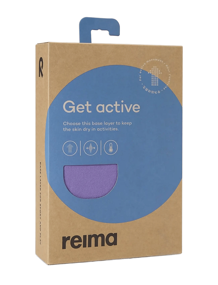 Reima - Base layer set, Sportti - termosæt - misty violet - 4