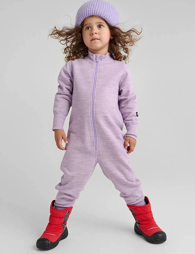 Reima - Wool overall, Parvin - langærmede - blooming lilac - 2