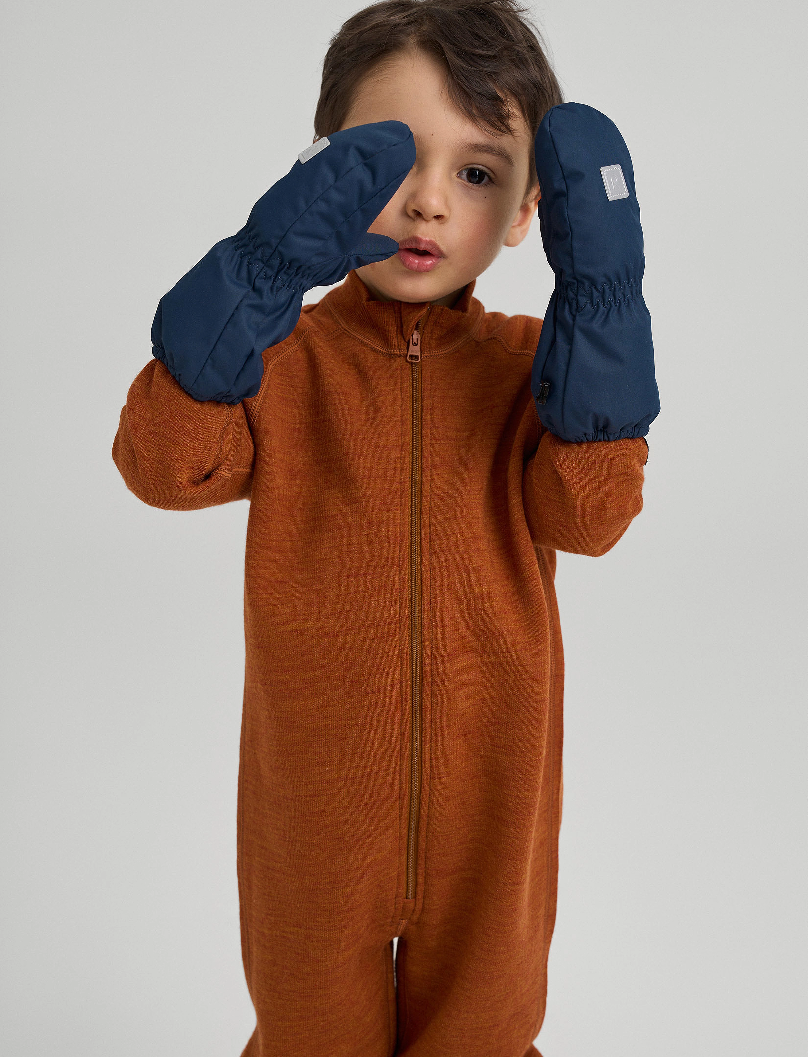 Reima - Overall, Parvin - alusriided beebidele - cinnamon brown - 5
