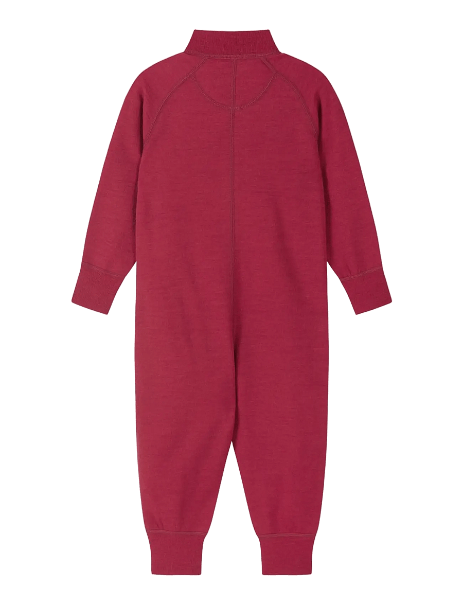 Reima - Wool overall, Parvin - funkionsunterwäsche - baby - cranberry - 2
