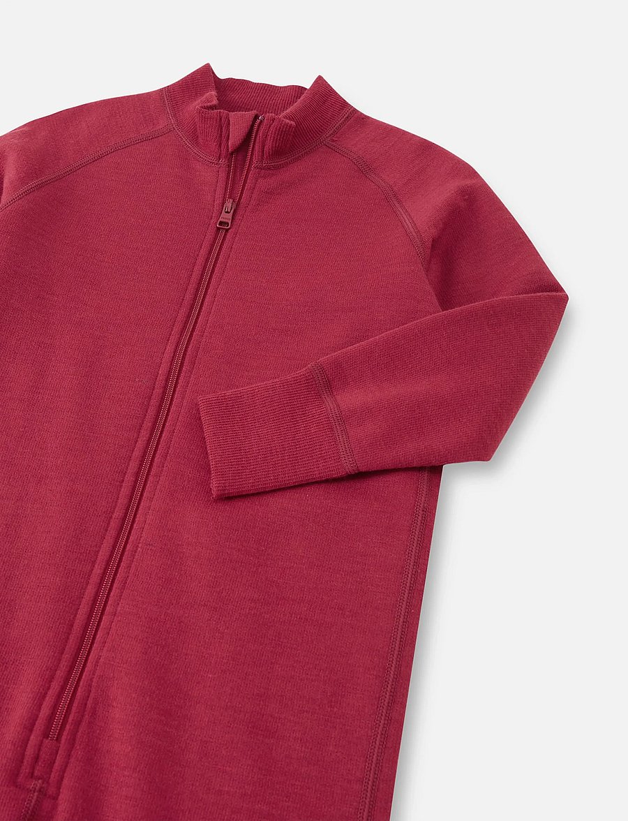 Reima - Wool overall, Parvin - funkionsunterwäsche - baby - cranberry - 3