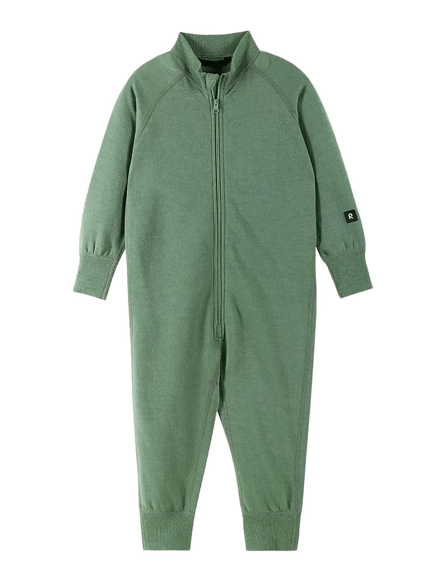 Reima - Overall, Parvin - base layer baby - green clay - 0