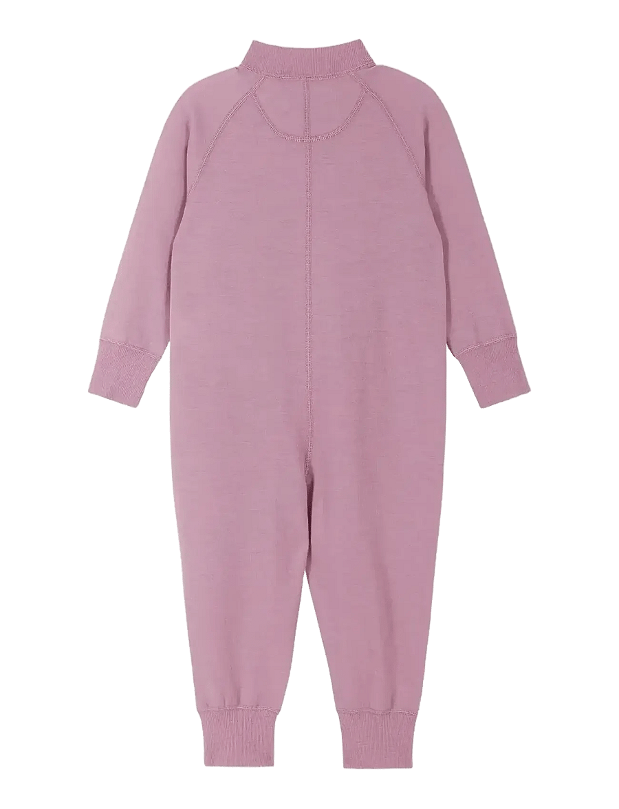 Reima - Wool overall, Parvin - funkionsunterwäsche - baby - grey pink - 1